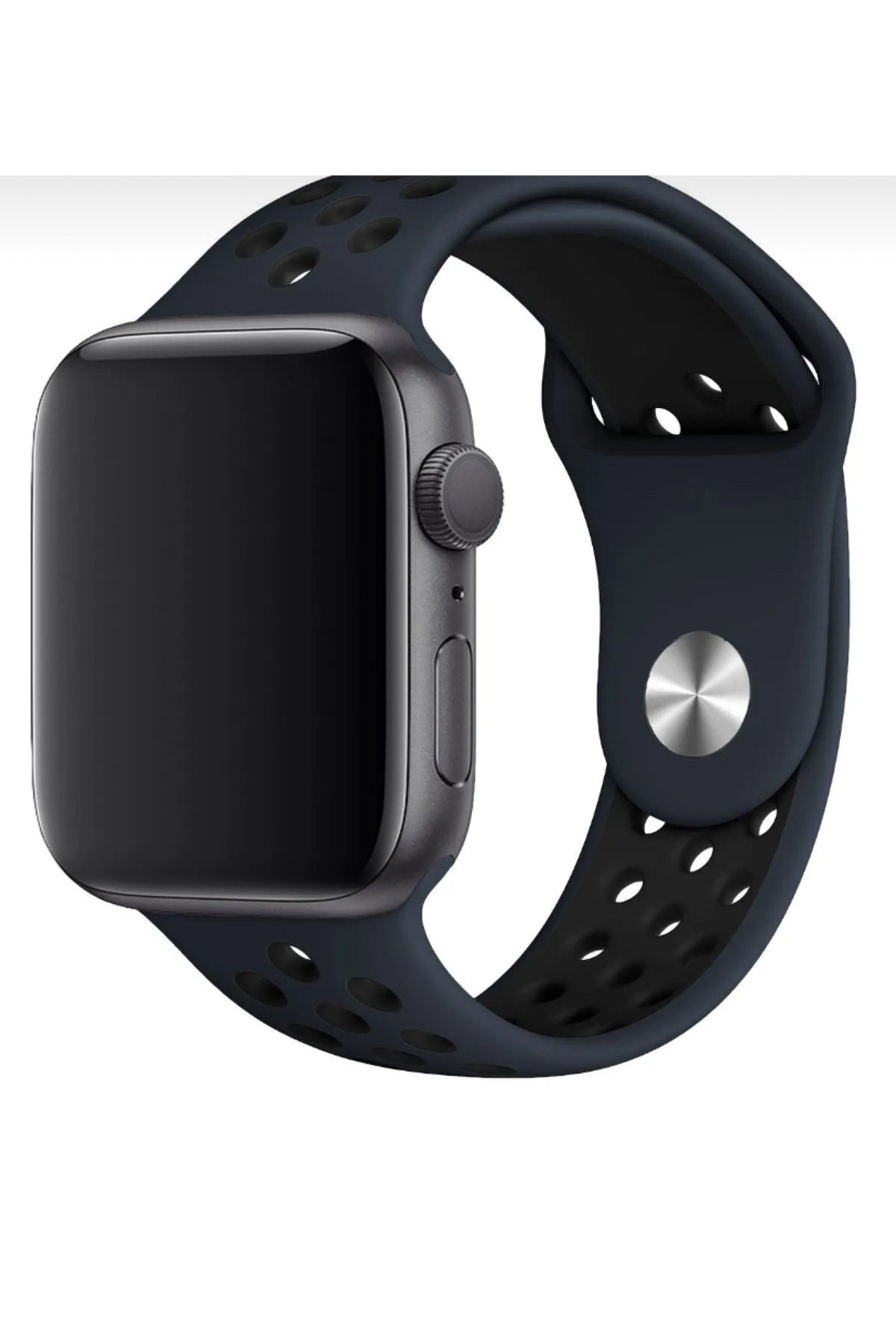 Solid-Solid for Apple Watch Ultra a - 42-44-45-49 mm Silicone Band Strap Wristband 2