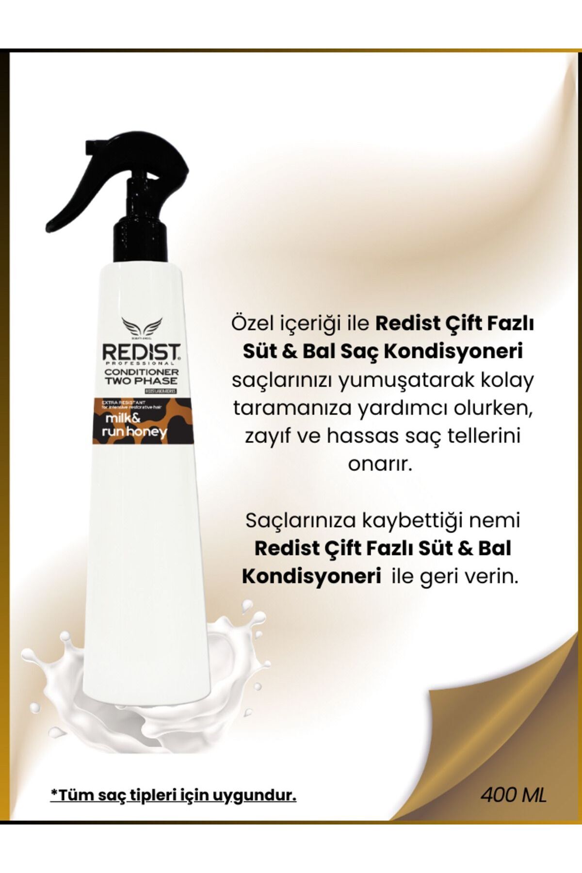 2 Fazlı Fön Suyu 400 ml — 8697926013850 — تصویر 4 از 5