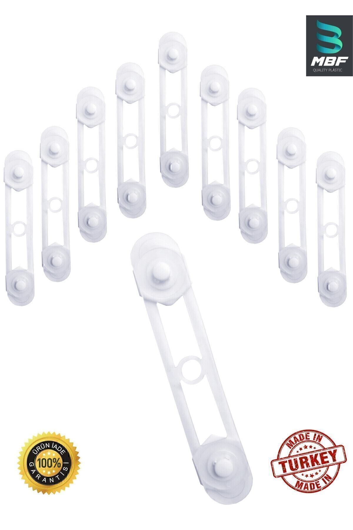 Baby World 10 Adet Uzun Çok Amaçlı Çekmece Dolap Çocuk Kilidi fotoğrafı 3 (önizleme)