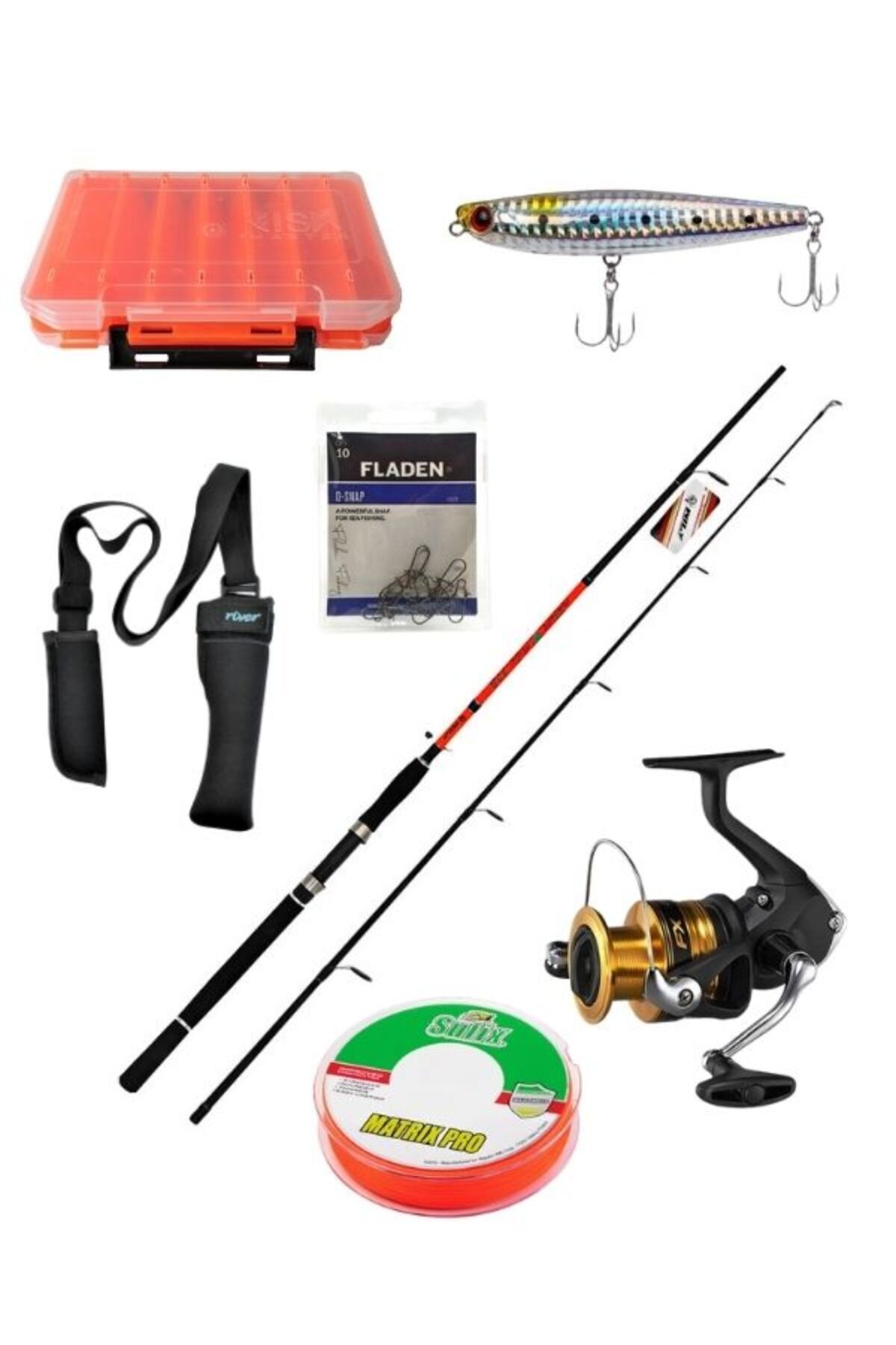 shimano FX 4000 & Wily Feeder 270cm 10-35gr Kullanıma Hazır Spin
