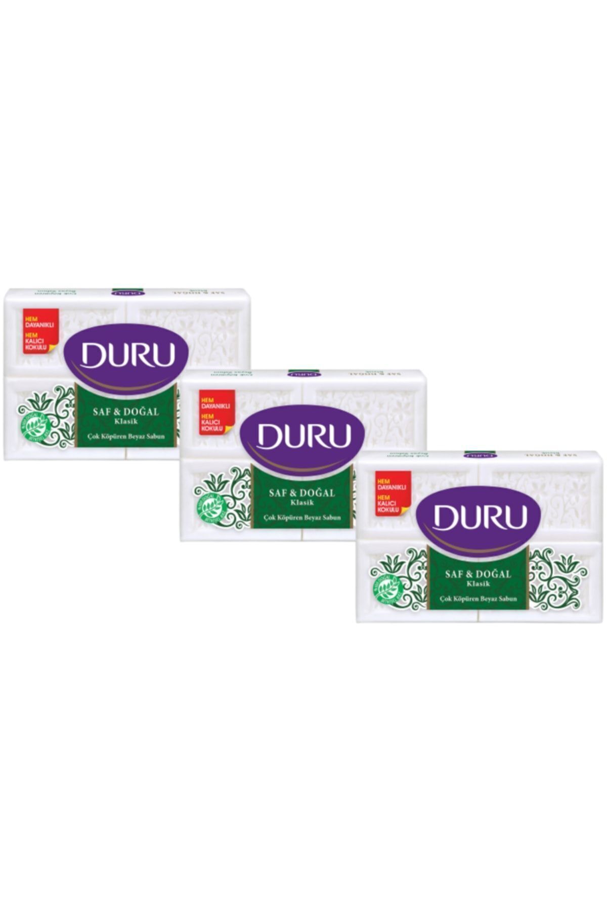 صابون دورو خالص و طبیعی کلاسیک 3x600 گرم Durun