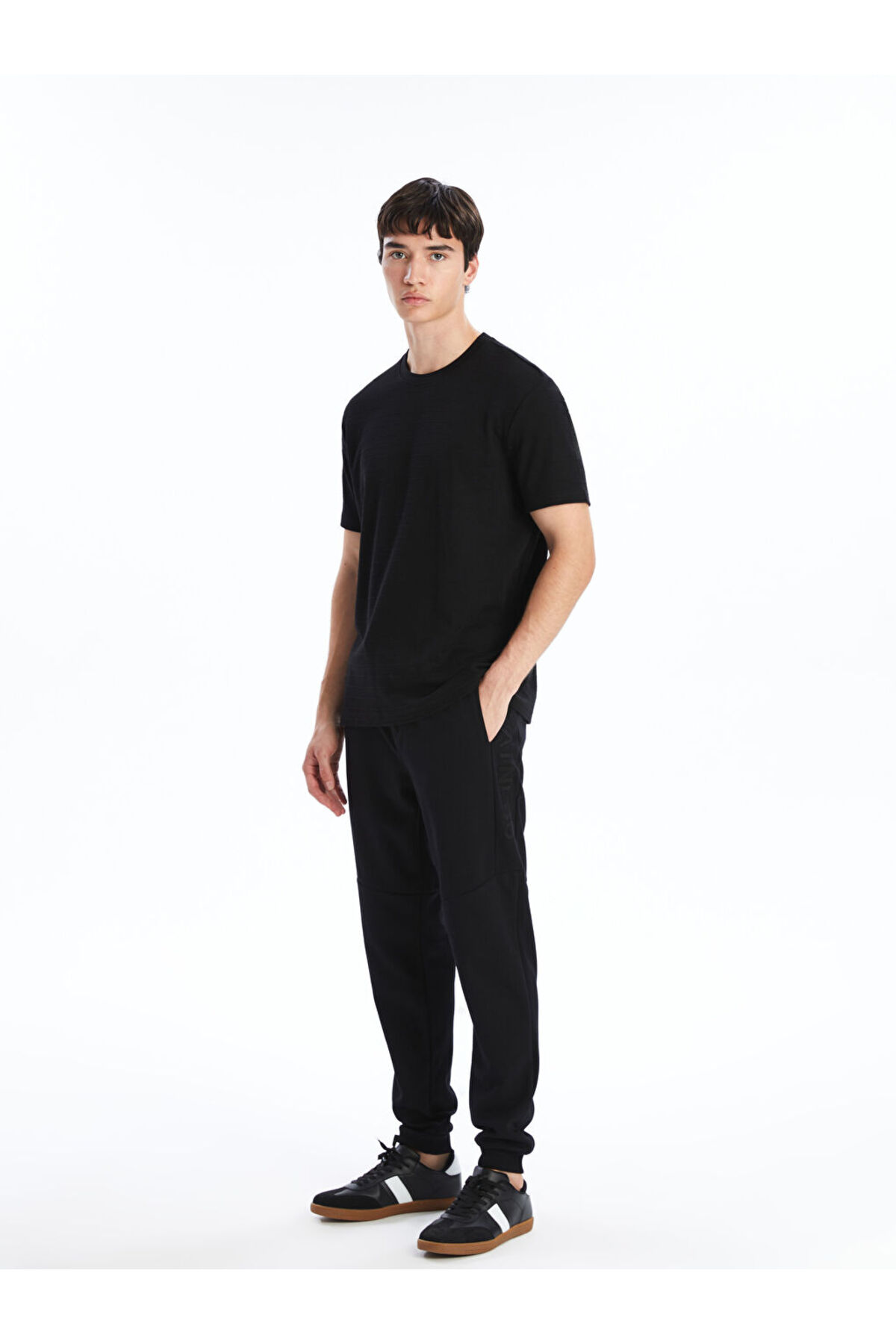 تیشرت مردانه سبز ال سی وایکیکی | W4J402Z8 اورجینال - تصویر 2