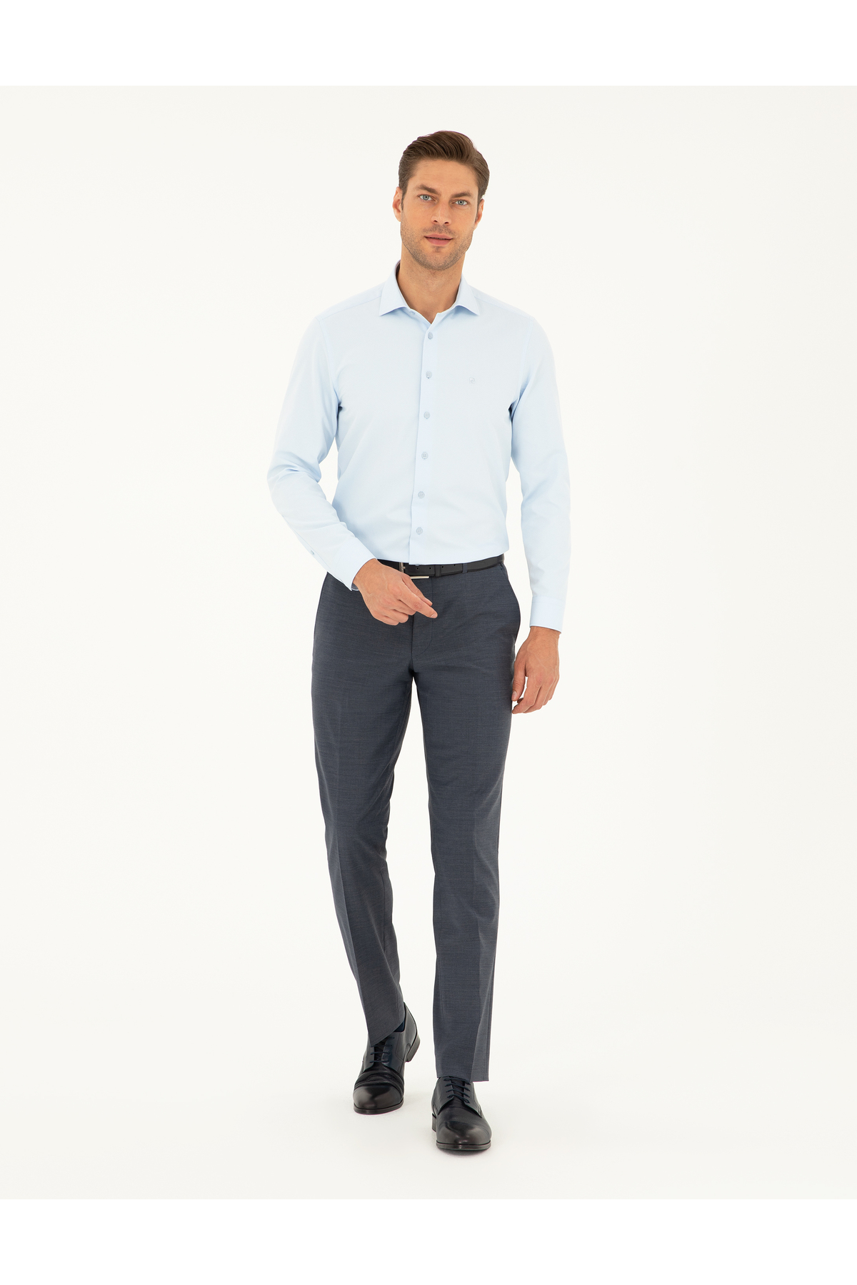 پیراهن مردانه پیر کاردین | 50298046-VR003 Pierre Cardin - Image 4