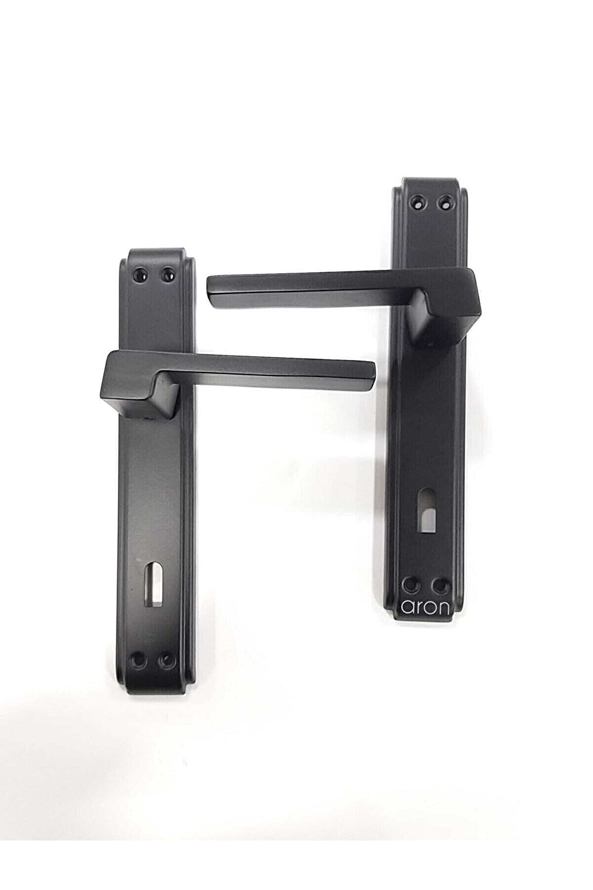 Sofuoğlu-Anka/anka Mirrored (room) Door Handle Matte Black (1 Set Including Front and Back Side) 4