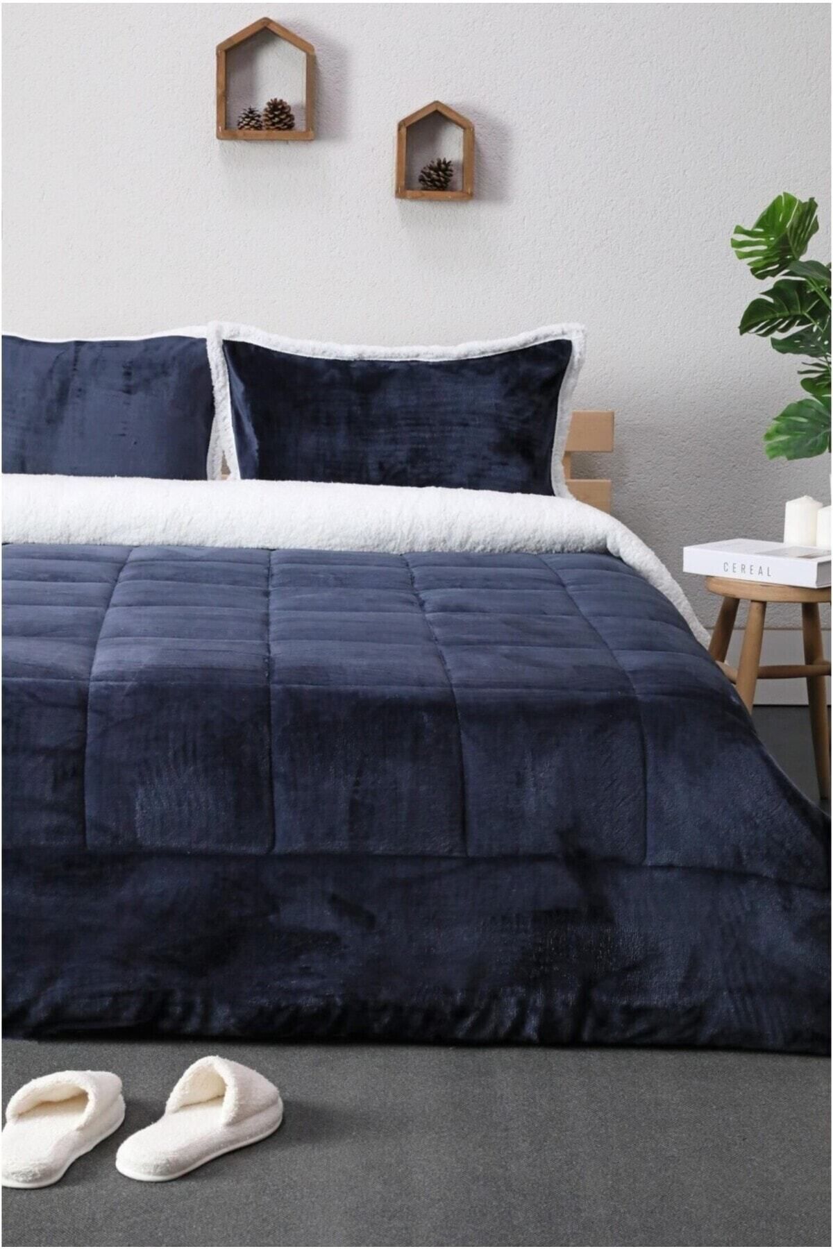 Comforter sherpa sale