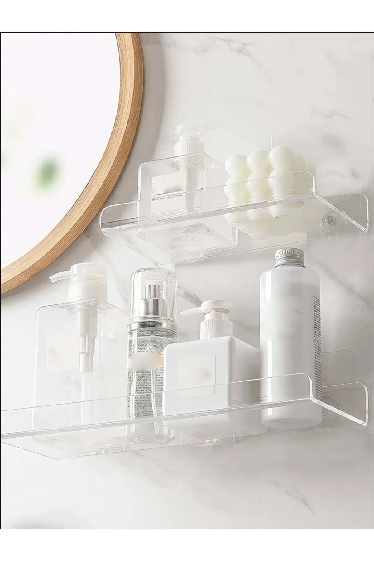 Plexi Shelf 30x10cm & 20x10cm (double)