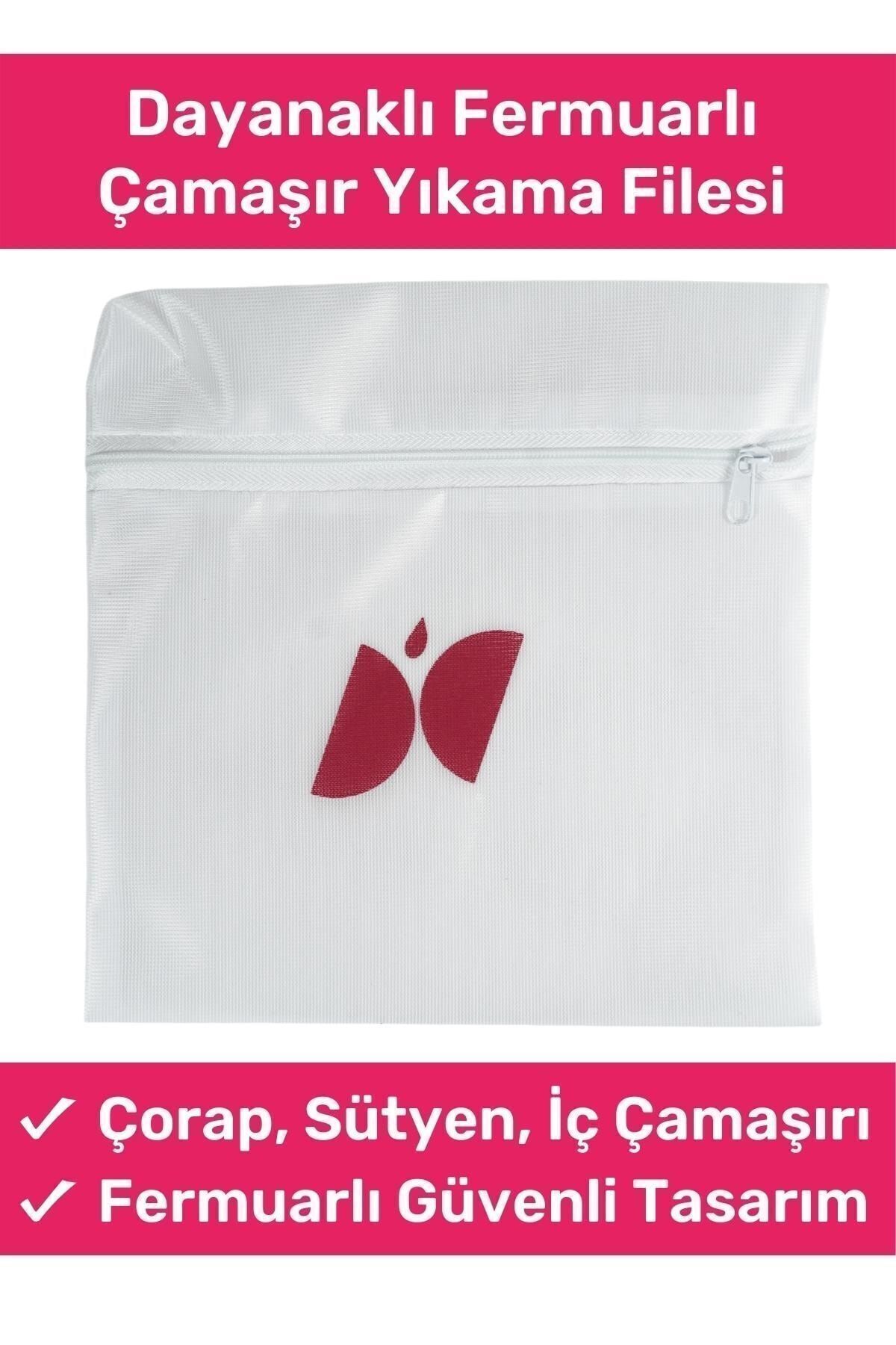 PEDDON Bugüne Özel Fırsat Ürünü Çamaşır Yıkama Filesi Fermuarlı & Dayanıklı Iç Giyim Yıkama Çamaşır Filesi