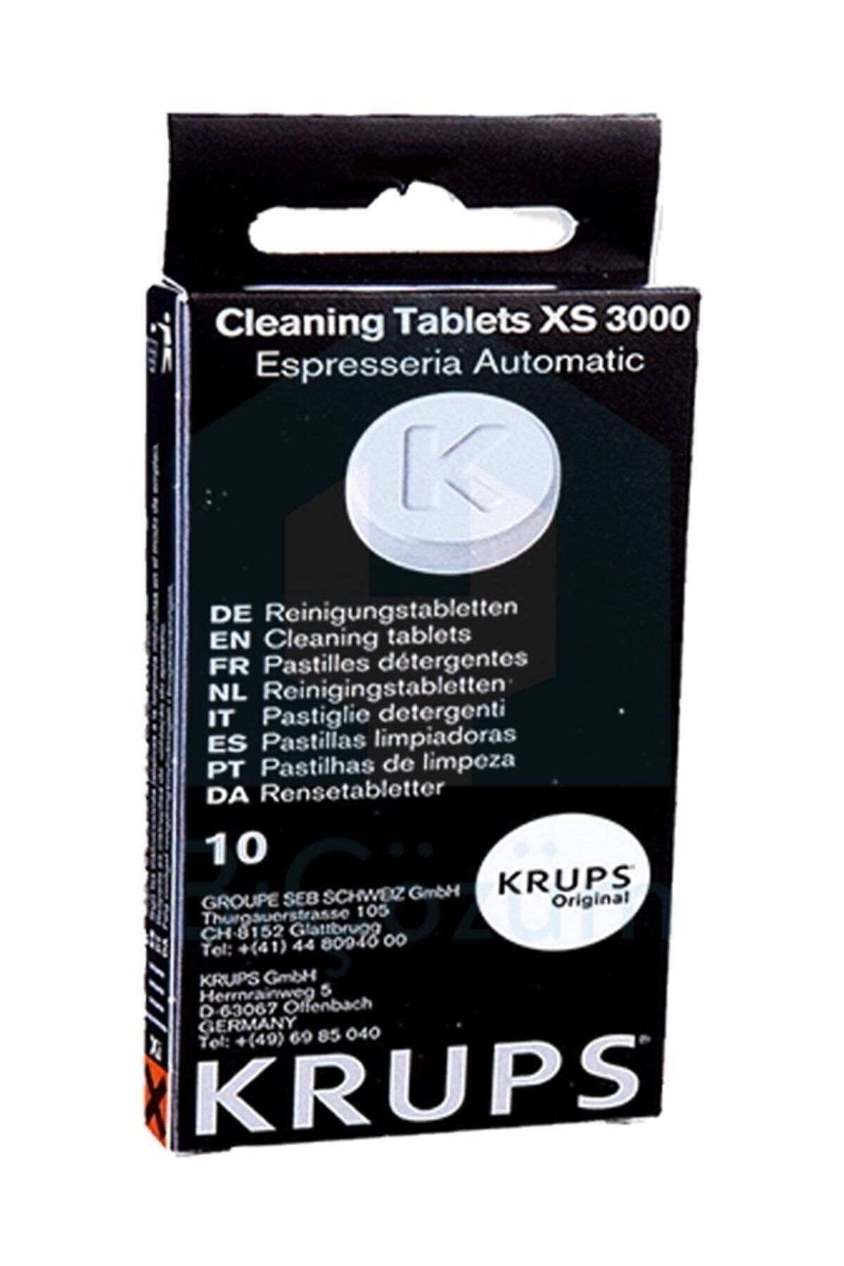 Krups-Cleaning Tablets XS3000 1