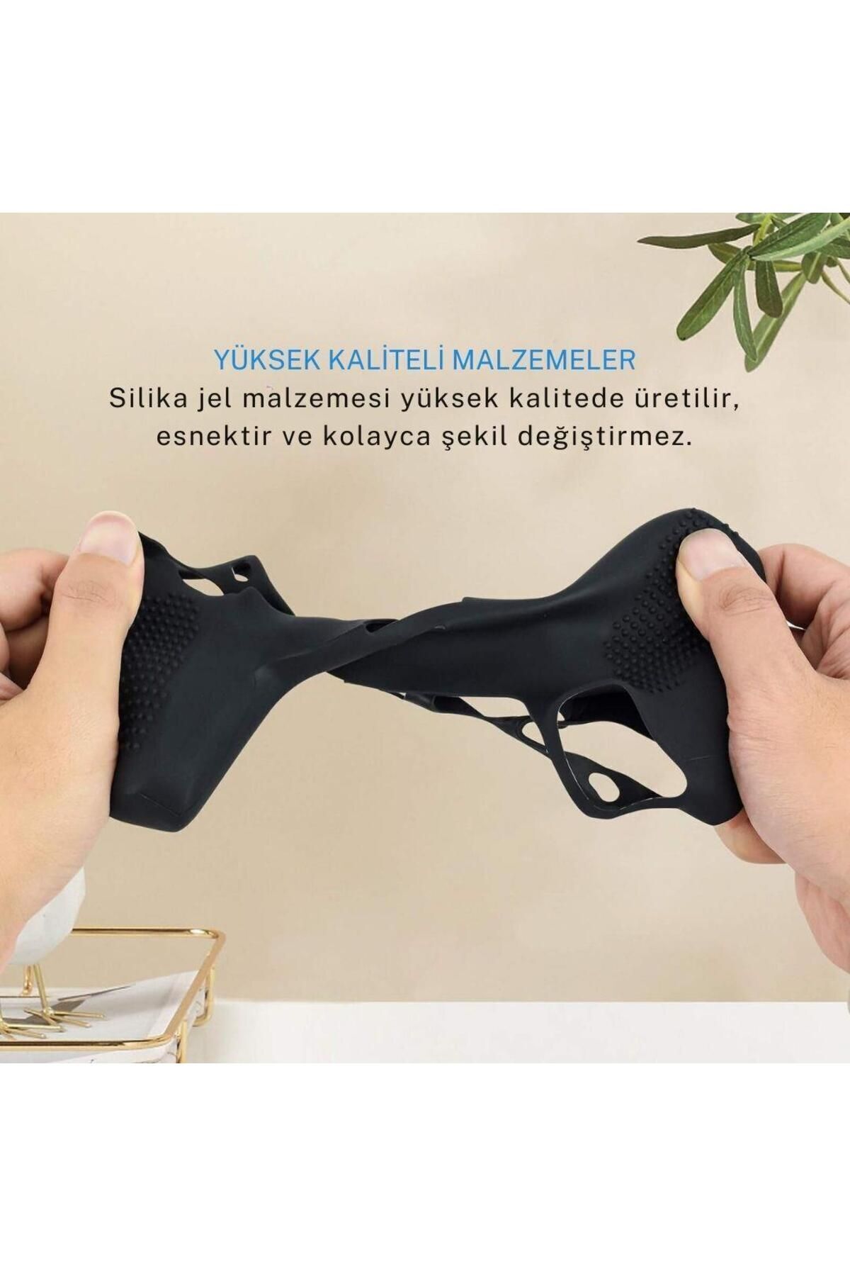 PS5 Controller Joystick Oyun Kolu Gamepad Uyumlu Silikon + 8'li Analog Koruyucu S 2