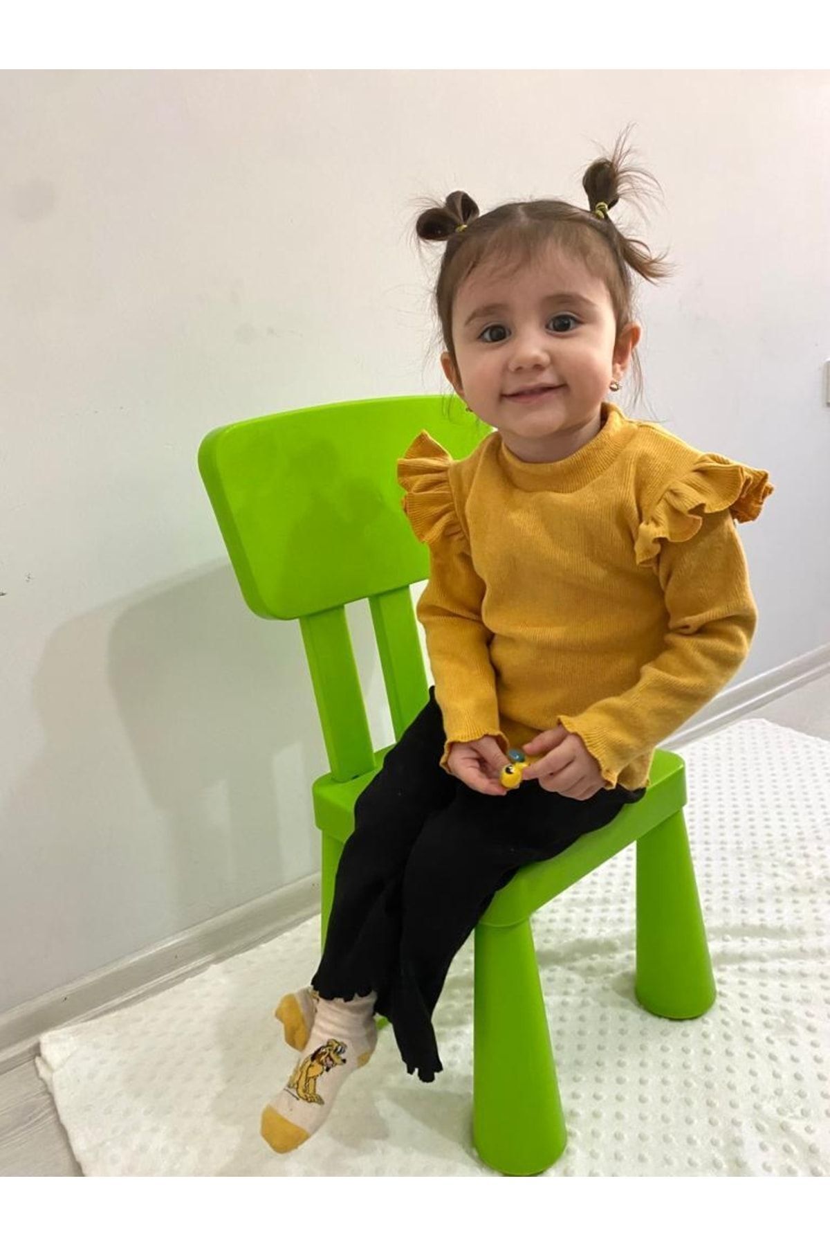 ست نوزادی دخترانه زرد ARYA BABY | Arya700020 اورجینال - تصویر 2
