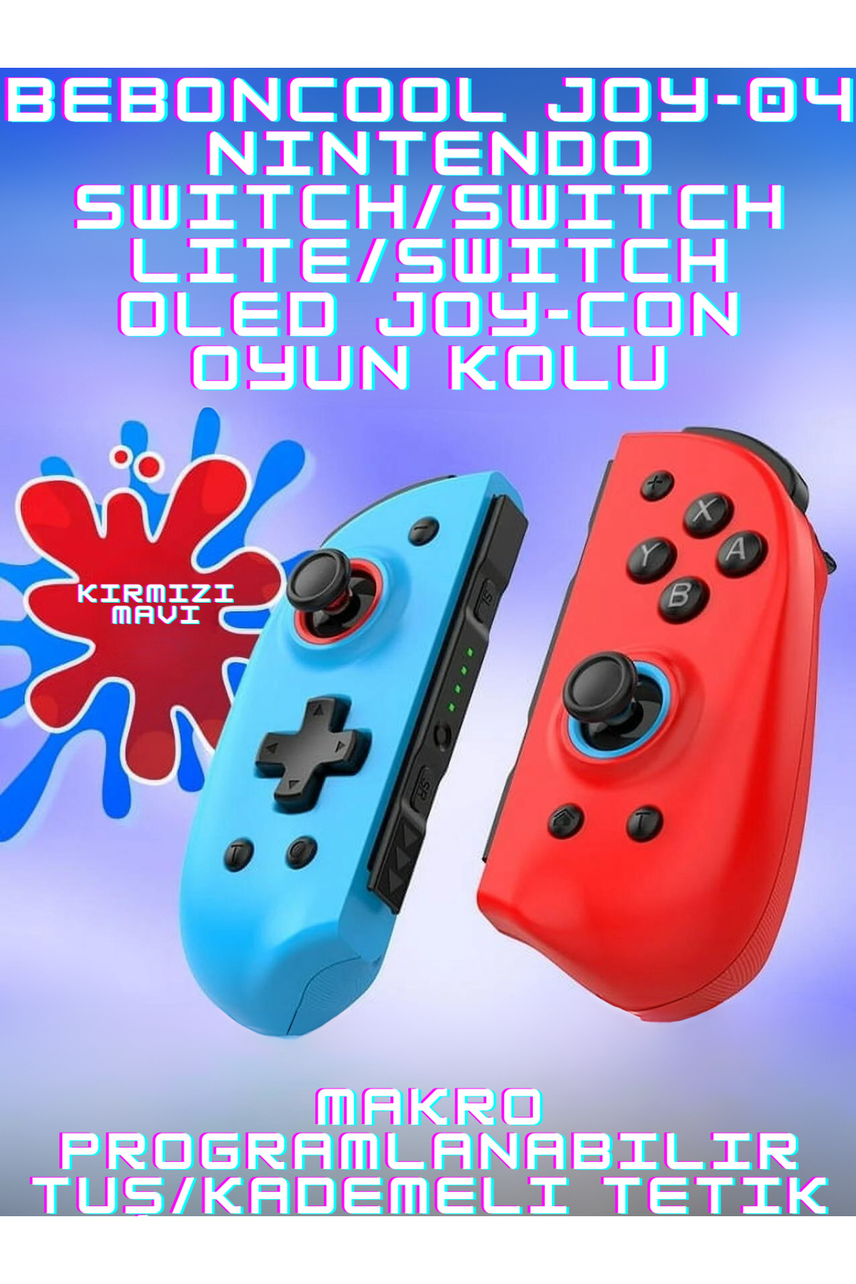 beboncool JOY-04 Nintendo Switch/Switch Lite/Switch Oled Makro Tuş