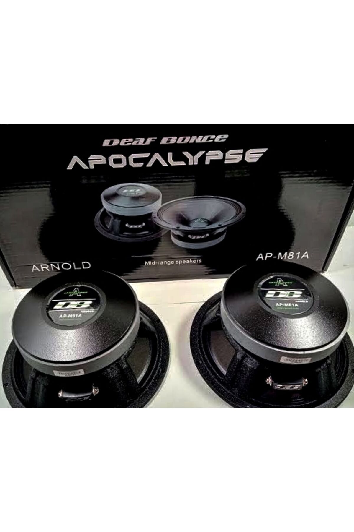 Mo Deaf Bonce Arnold Ap-m81a Apocalypse Midrange 300 Rms Takım Iki