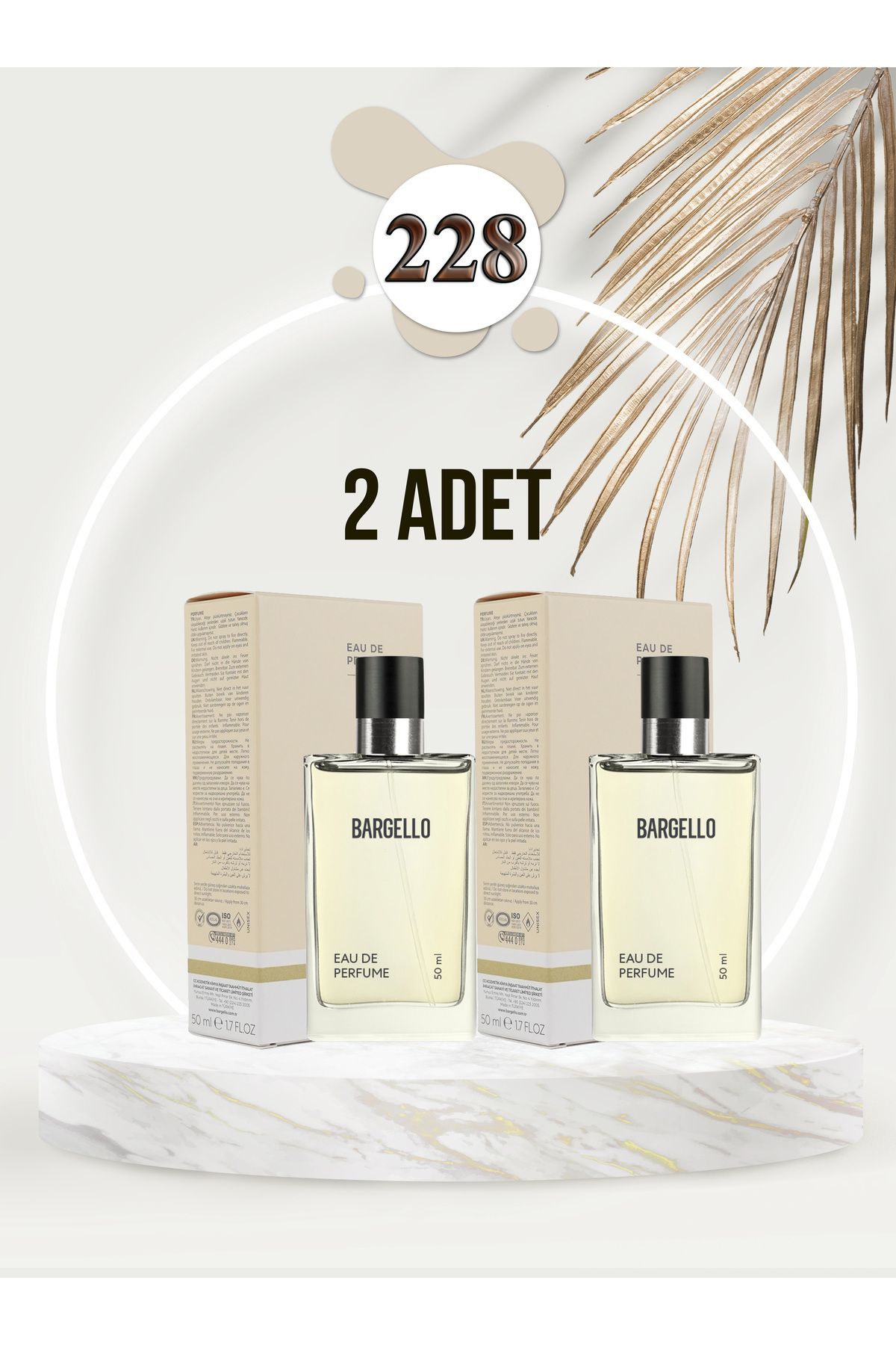 228 Oriental Edp 50 ml عطر زنانه 2 عدد 8691841329228 Bargello