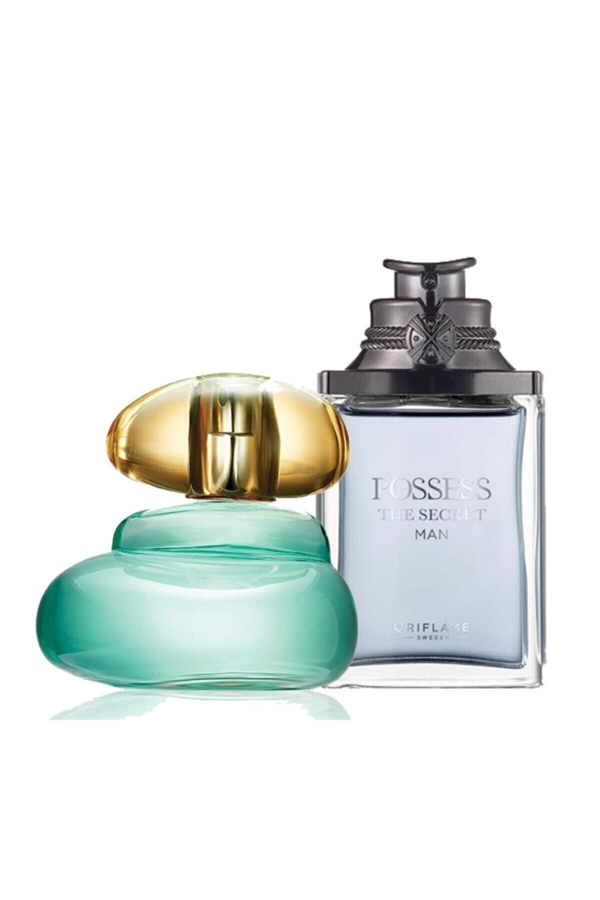 عطر زنانه Elvie Edt 50 ml + Possess The Secret Man Edp 75 ml عطر مردانه 320171171F441F1GF Oriflame