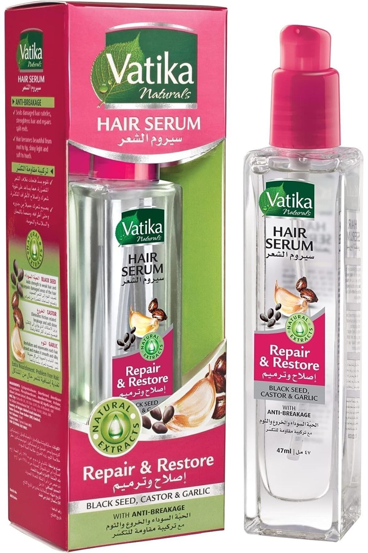 سرم ترمیم کننده و بازسازی کننده مو Naturals 