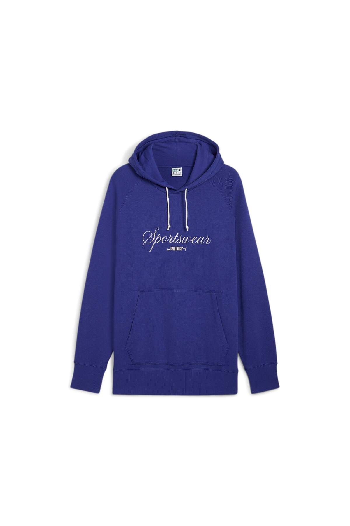 Puma CLASSICS Erkek Relaxed Kapu onlu Sweatshirt Erkek Giyim