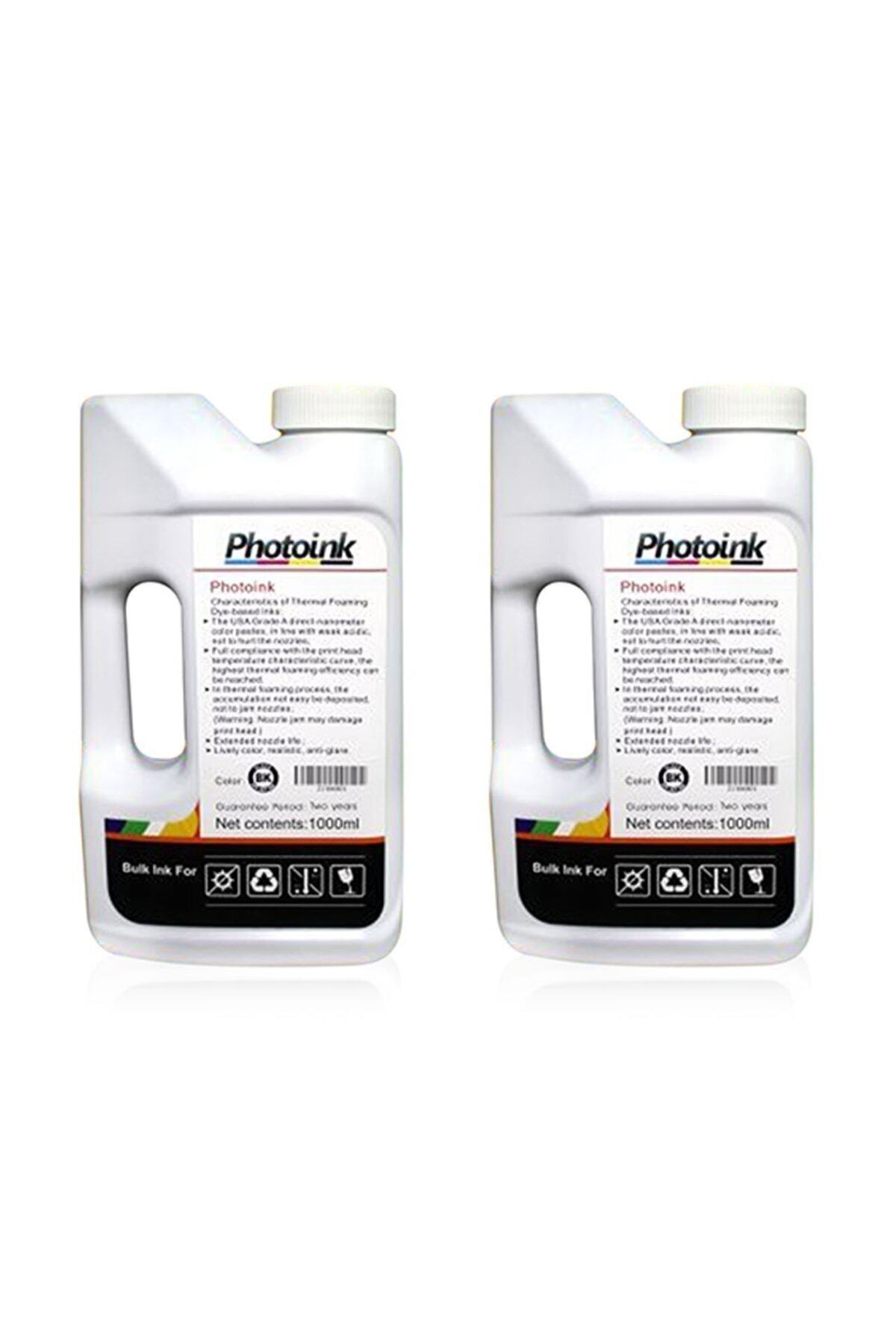 PHOTOINK Epson Ecotank L100 2 Litre Siyah Photoink Mürekkep 100.000 Sayfalık