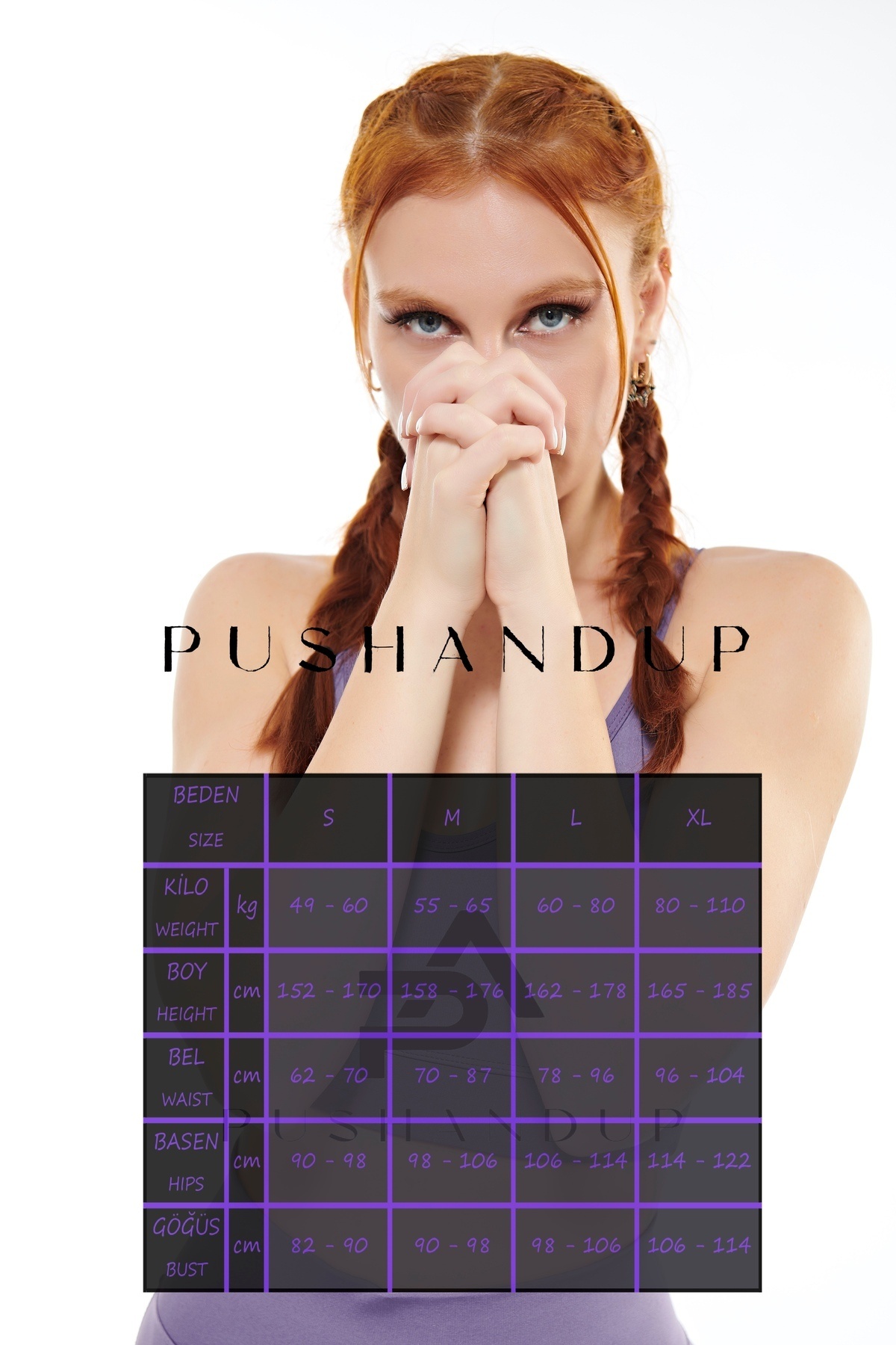 Push and Up Slim-Effect, Yüksek Bel, Esnek, Toparlayıcı Spor Tayt - PUSH-UP TAYT görsel 5