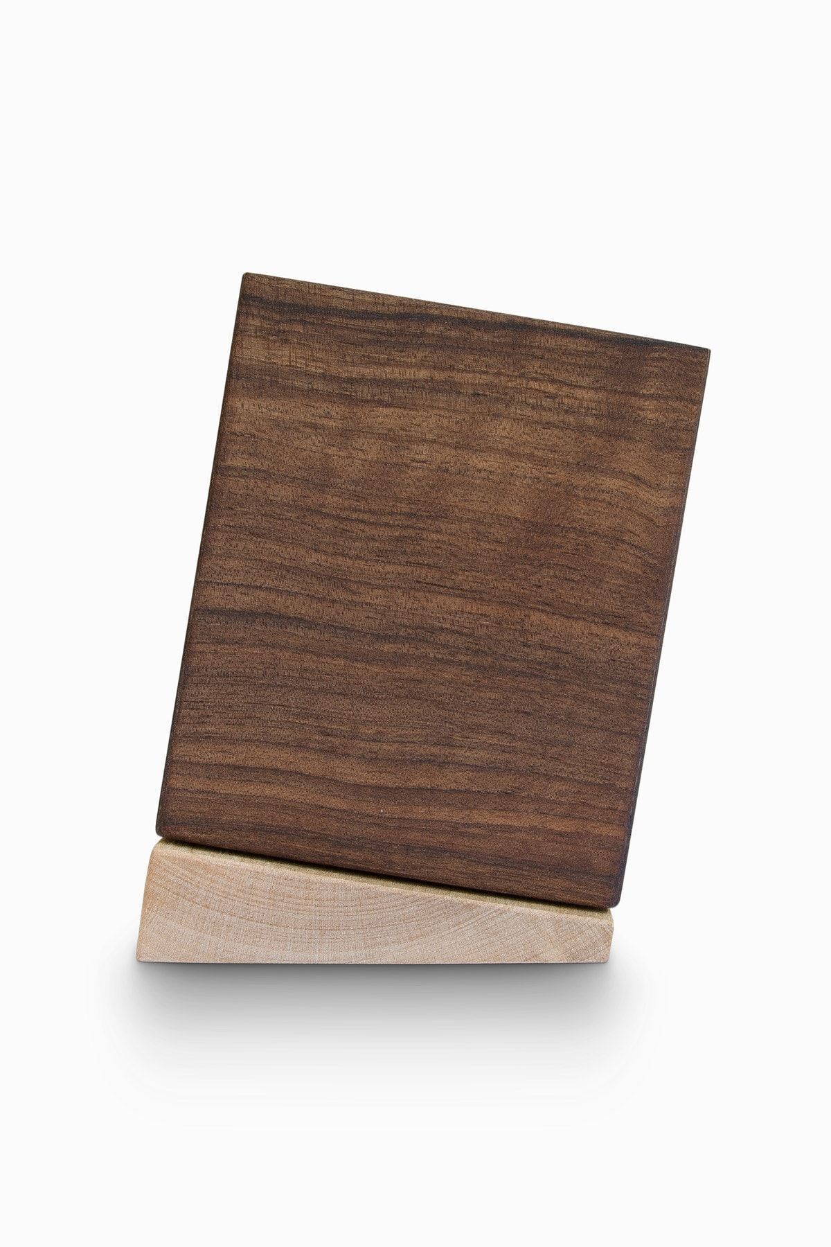Woodsaka-Meru Adjustable Three-Section Curved Pen Holder - Walnut and Ash Set 4