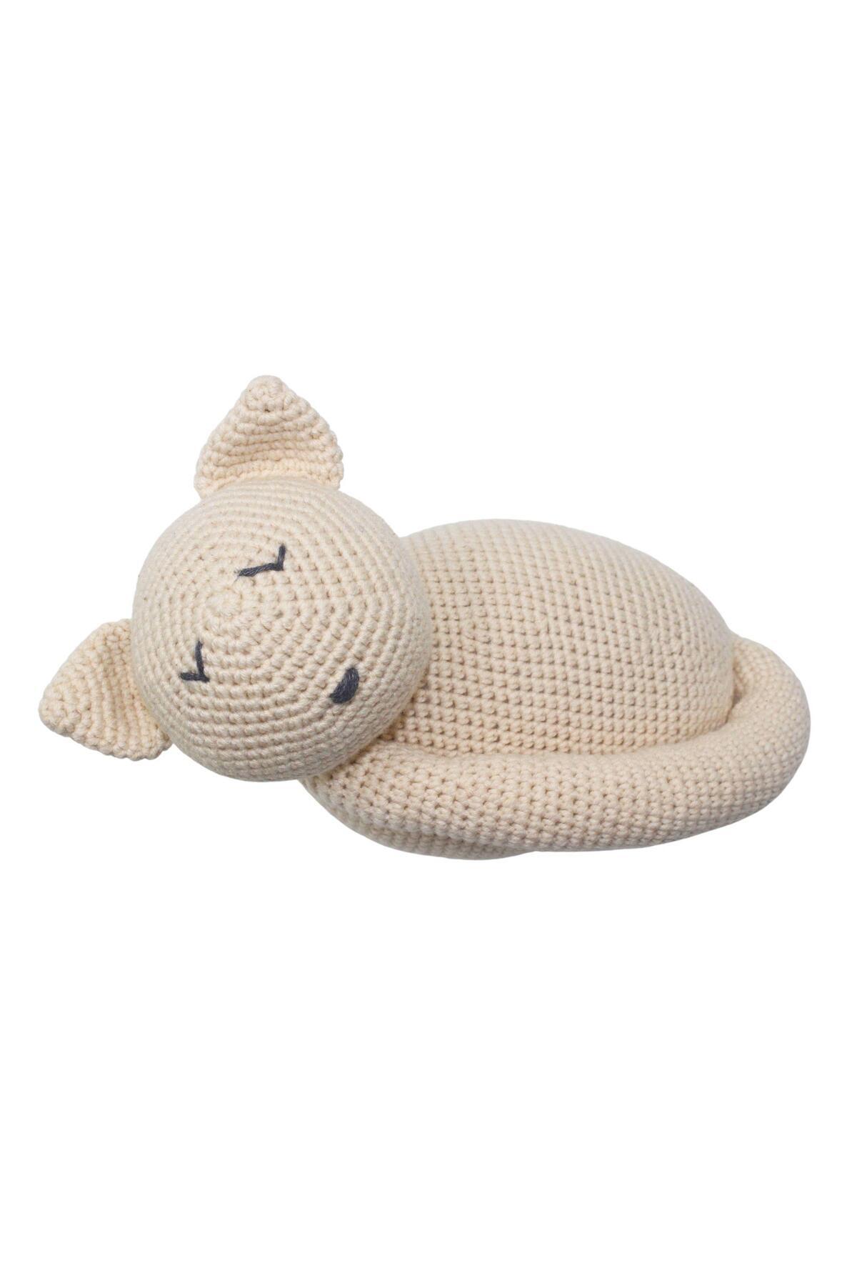 Amigurumi Sleeping Cat Toy