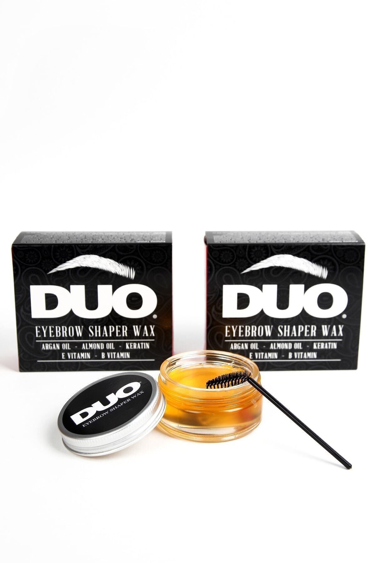 تثبیت کننده ابرو و موم فرم دهنده ابرو 50 میلی لیتر (کراتین، بادام، روغن آرگان) Duo