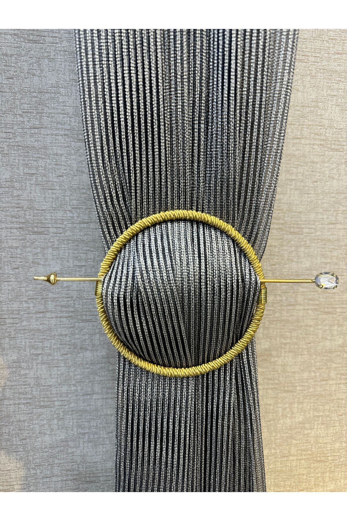 Luxury Fund and Tulle Curtain Tying Collection Apparatus