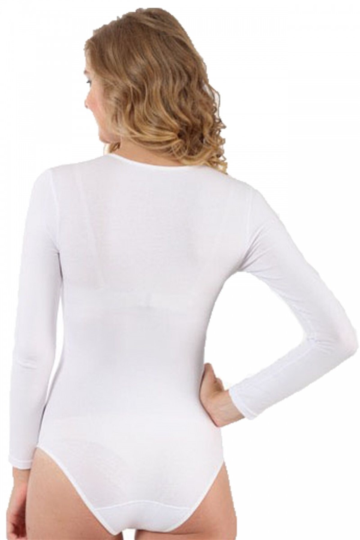 Akbeniz-Long Sleeve Snap Body 244 5