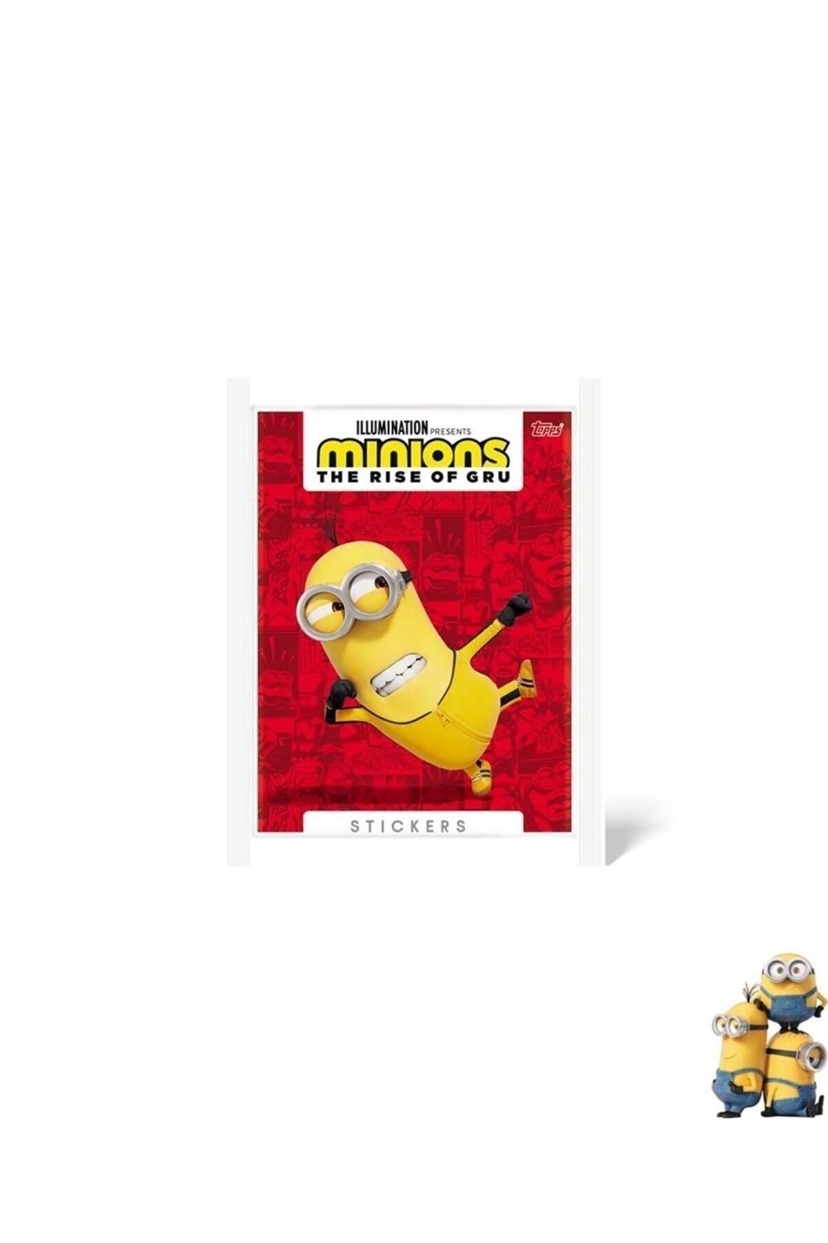 Topps-Pink Minions 2 Gru's Rise - Sticker Metal Box 5