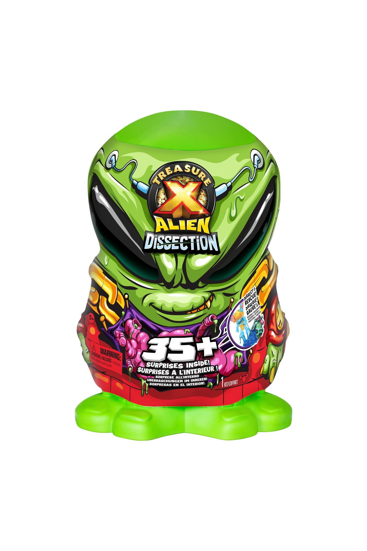 Treasure X Mega Alien Dissection Squishy, Stretchy, Oozy Compounds ...