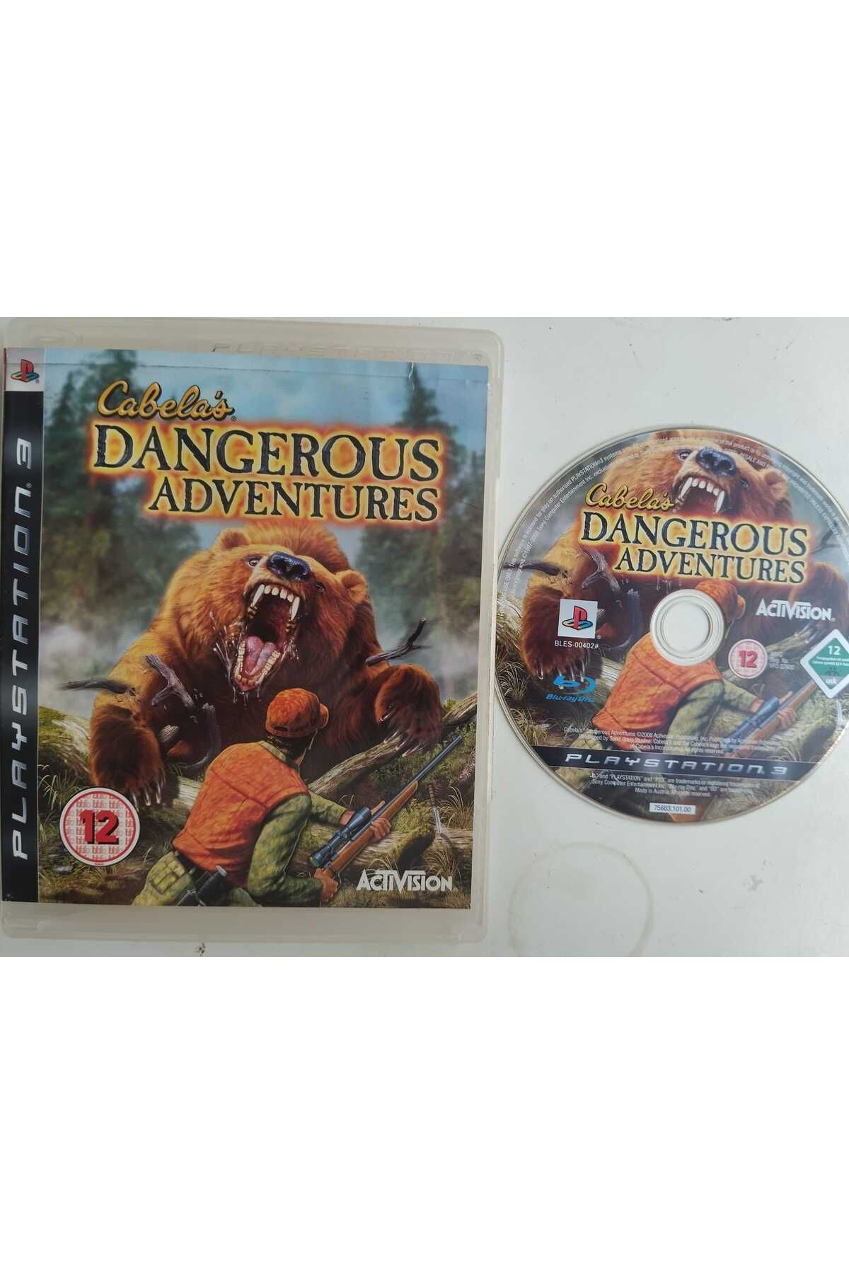 Plakperest Cabelas Dangerous Adventures - 2. El PS3 ( PLAYSTATION 3)  OYUN