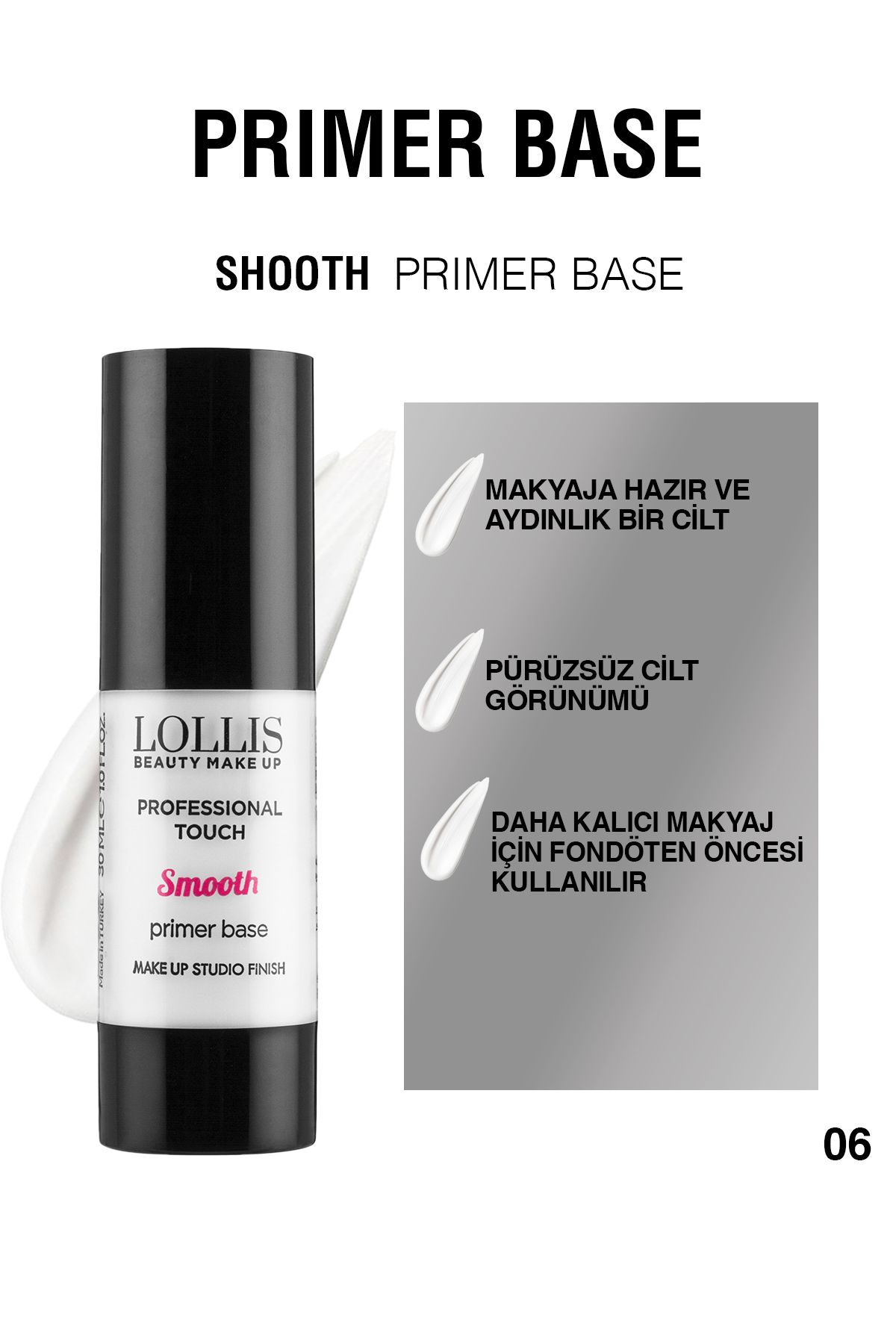 آرایش زیبایی زیر پایه آرایش Lollis
