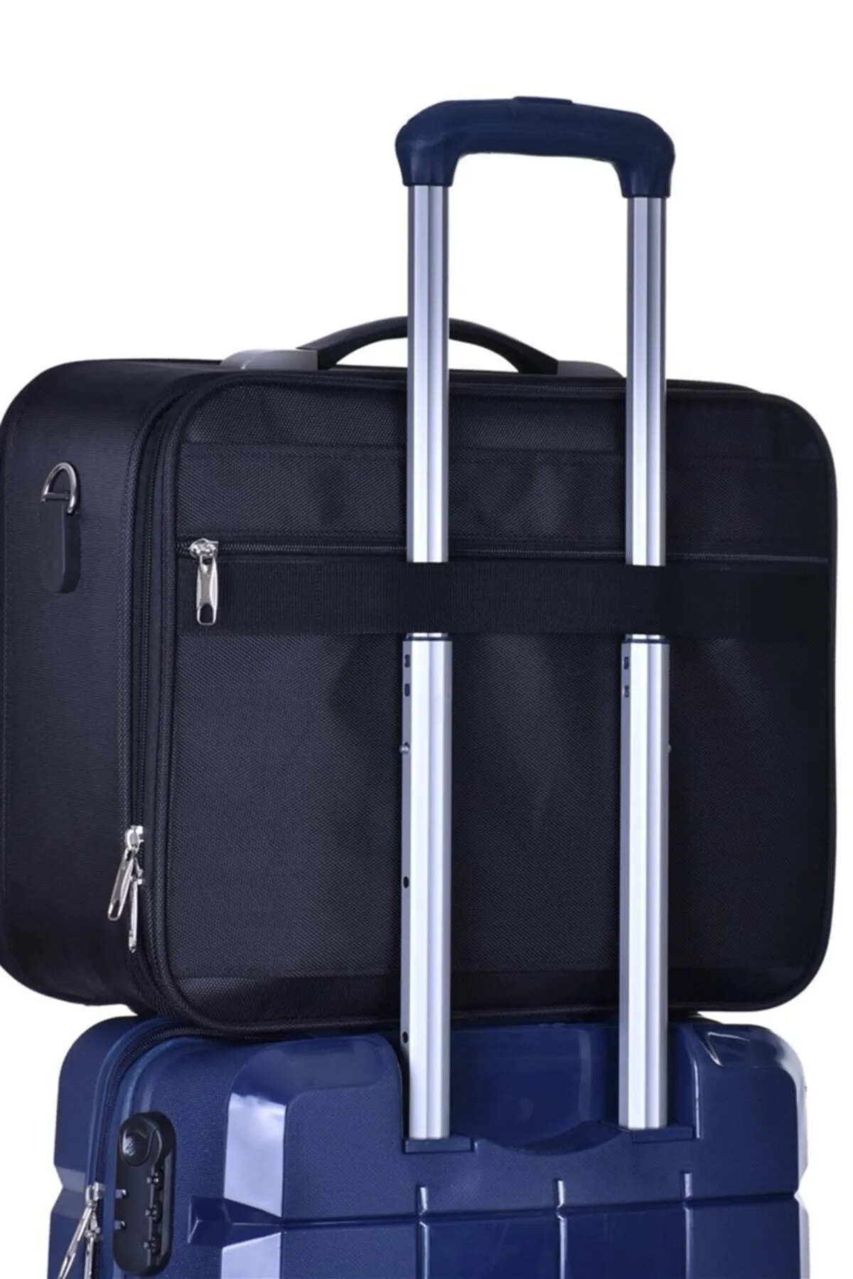 ATHLETIC  Laptop Çantası Notebook Çantası Kasalı Korumalı Laptop Çantası Askılı Lüx Kasalı Evrak Çantası 16" - Görsel 6