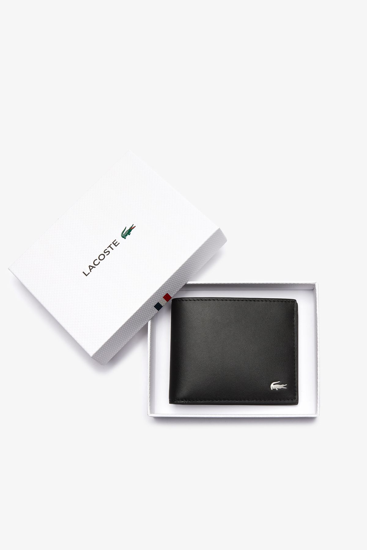 کیف پول طلایی مردانه NH1115FG اورجینال Lacoste