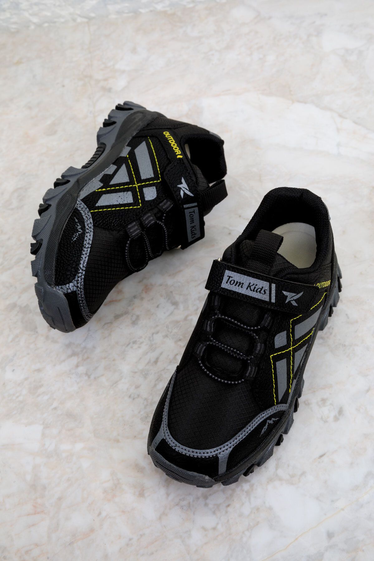 SOHO-Kinder-Sneaker 19611 – Schwarz-Eisfarben 1