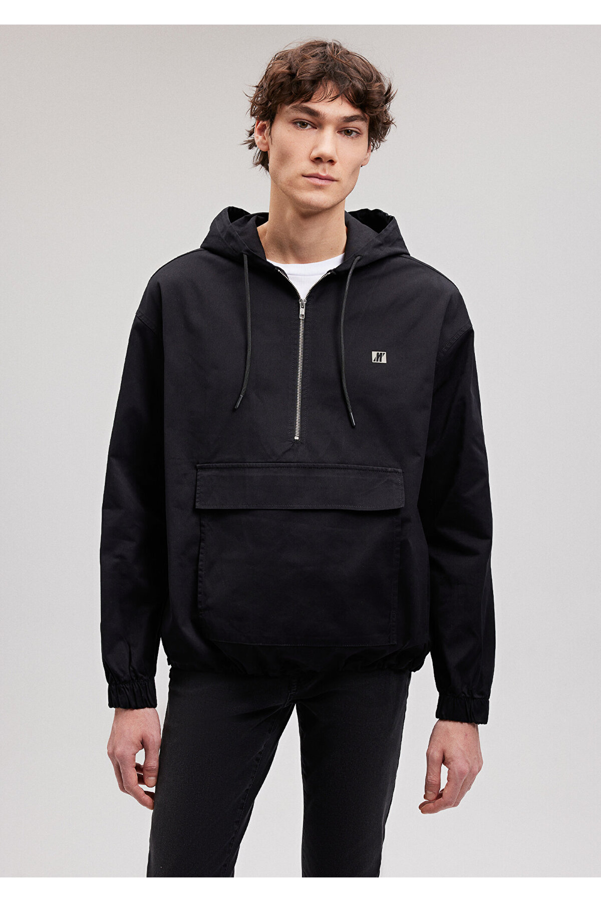 پیراهن پاییزی Mavi اورجینال مردانه برند ماوی TYCPQCRQYN170943590637177 Black Shirt Oversize / Wide Cut 0210807-900 - تصویر 3