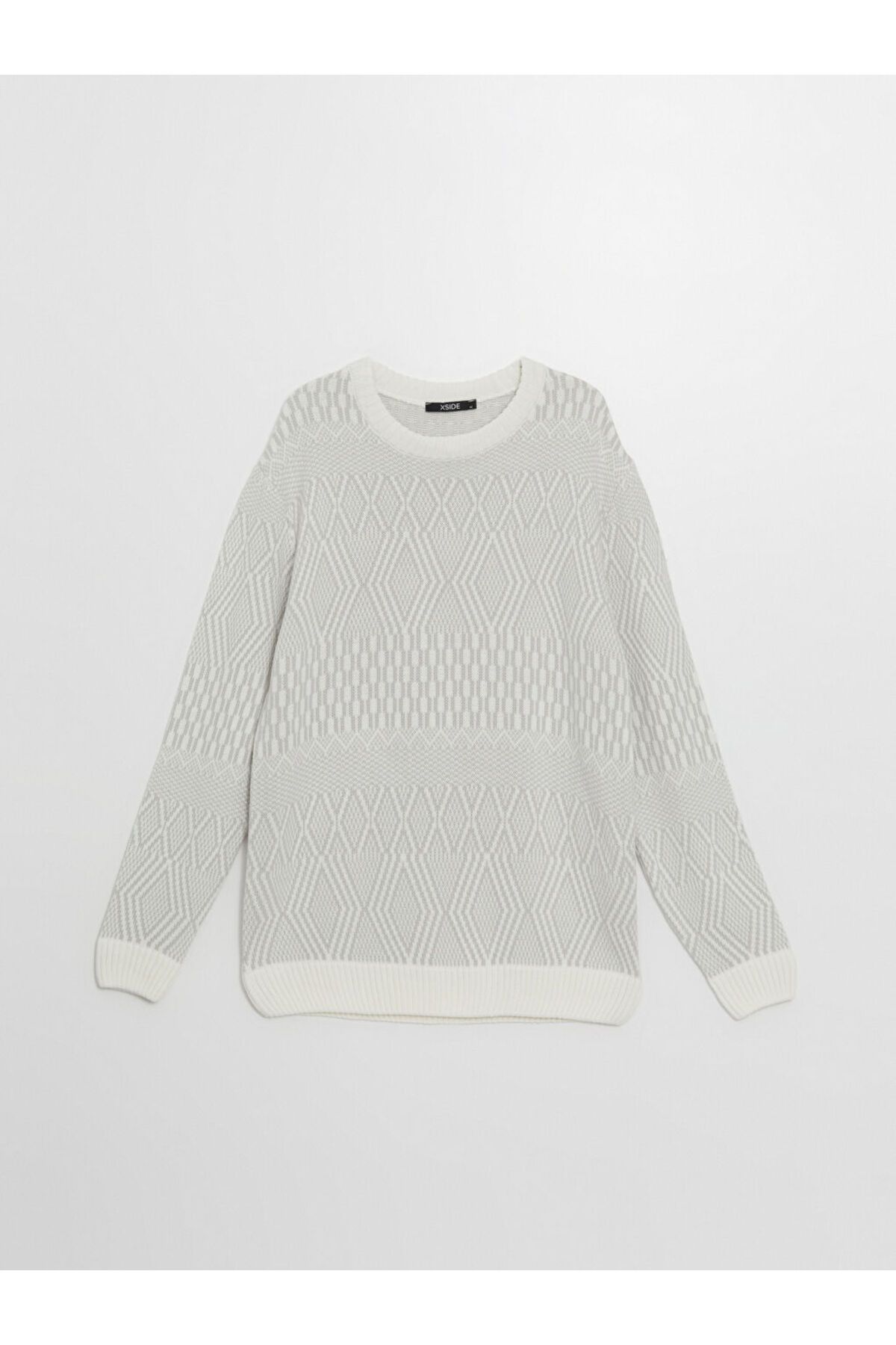 LC Waikiki-Crew Neck Long Sleeve Men's Knitwear Sweater - W47237Z8 5