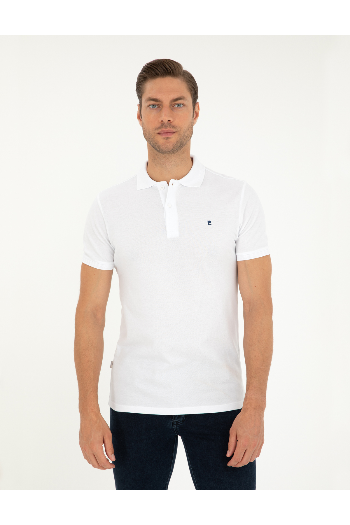 پولوشرت مردانه پیر کاردین | 50291625-VR013 Pierre Cardin - Image 3