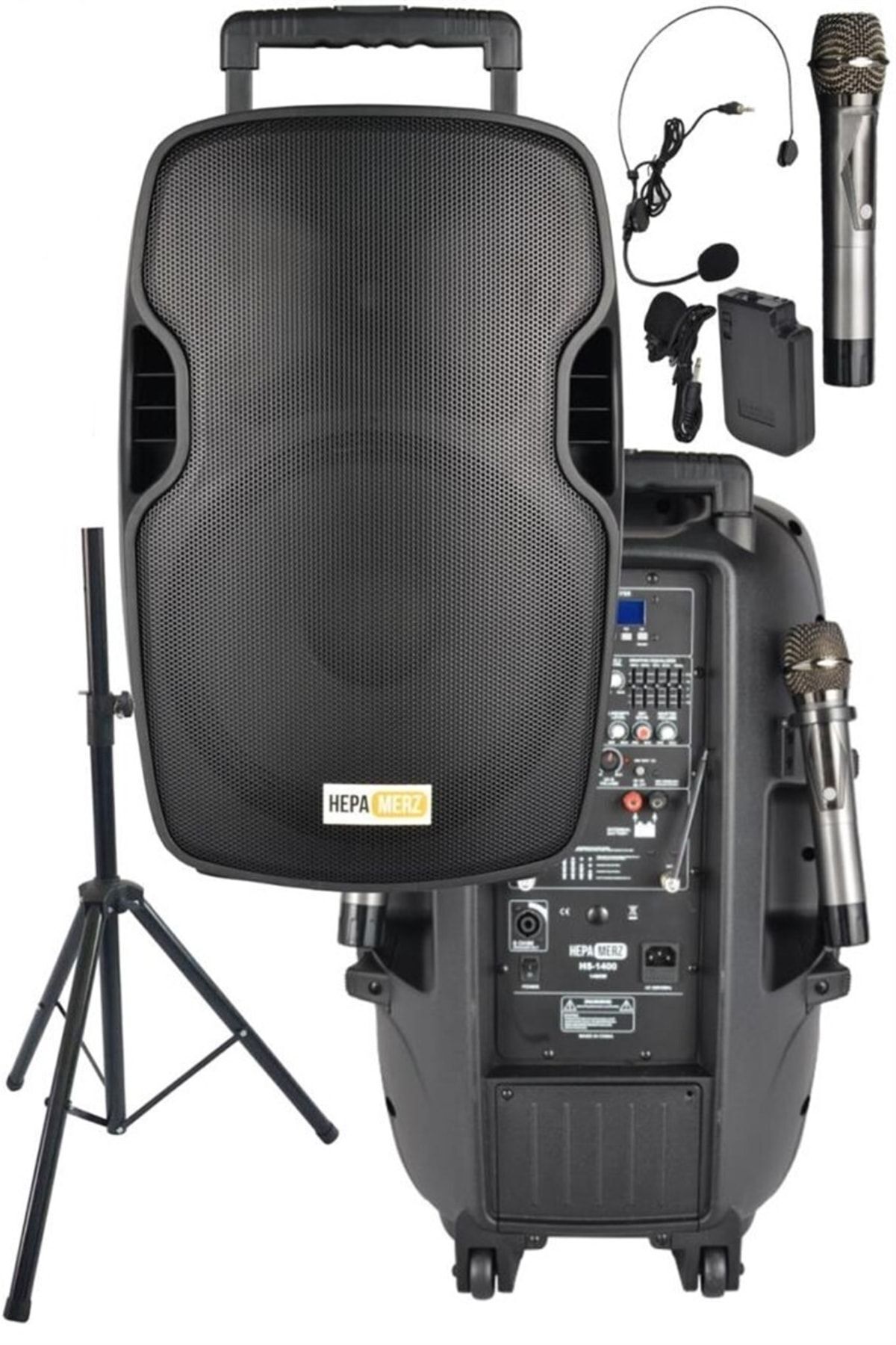 Midex Hs-1600eh şarjlı Taşınabilir Portatif Ses Sistemi Hoparlör