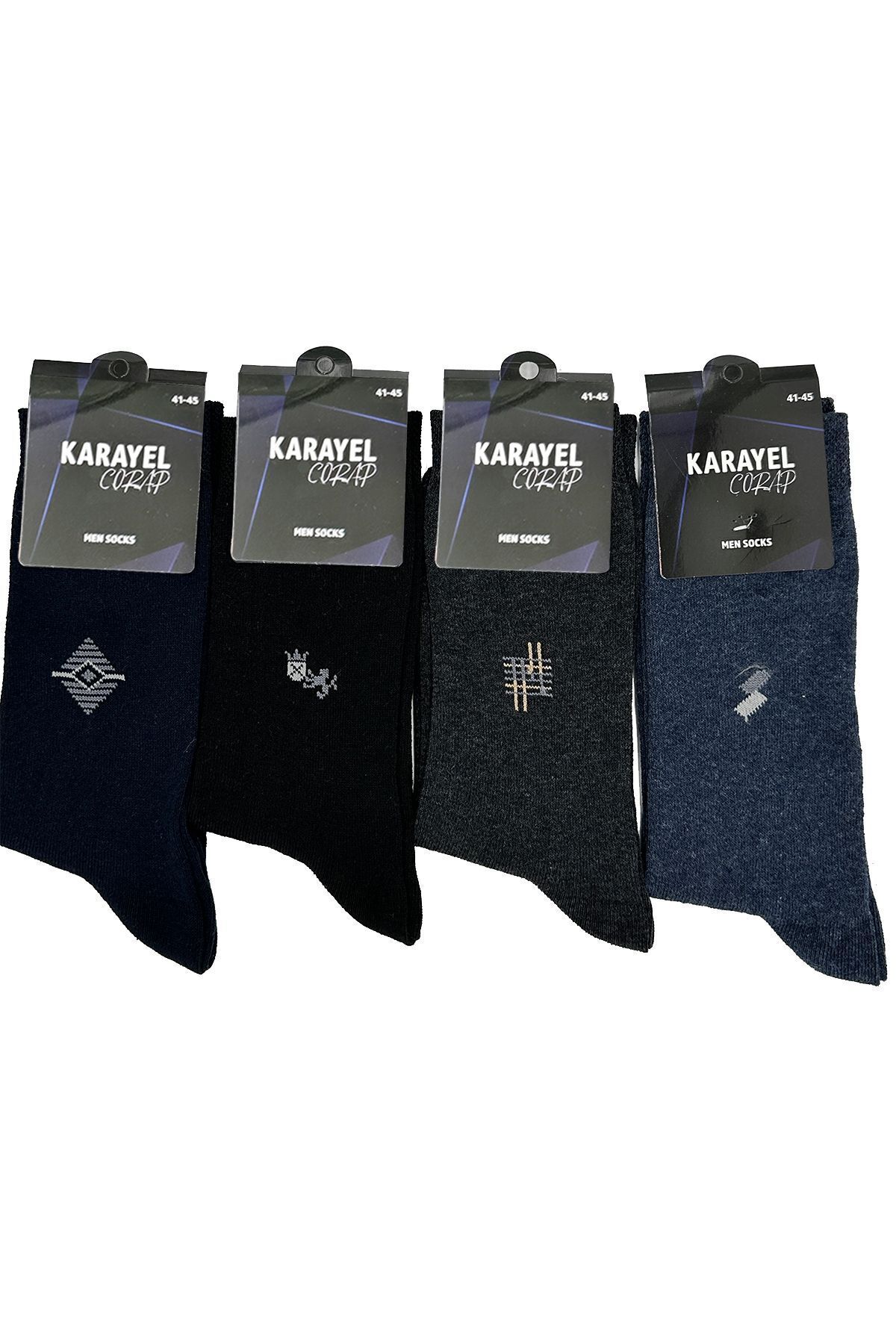 HANKARAYEL  Pamuklu Erkek Çorabı 12’li - Görsel 2
