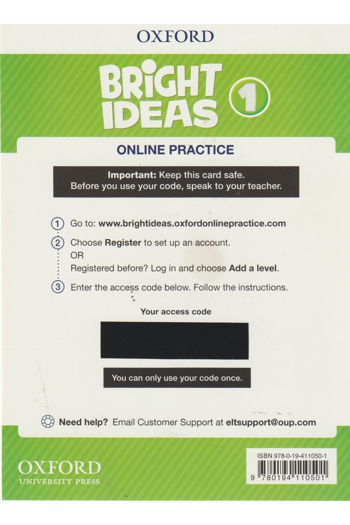 OXFORD UNIVERSITY PRESS-Oxford Bright Ideas Level 1, Class Book + Activity Book + Two Code 5