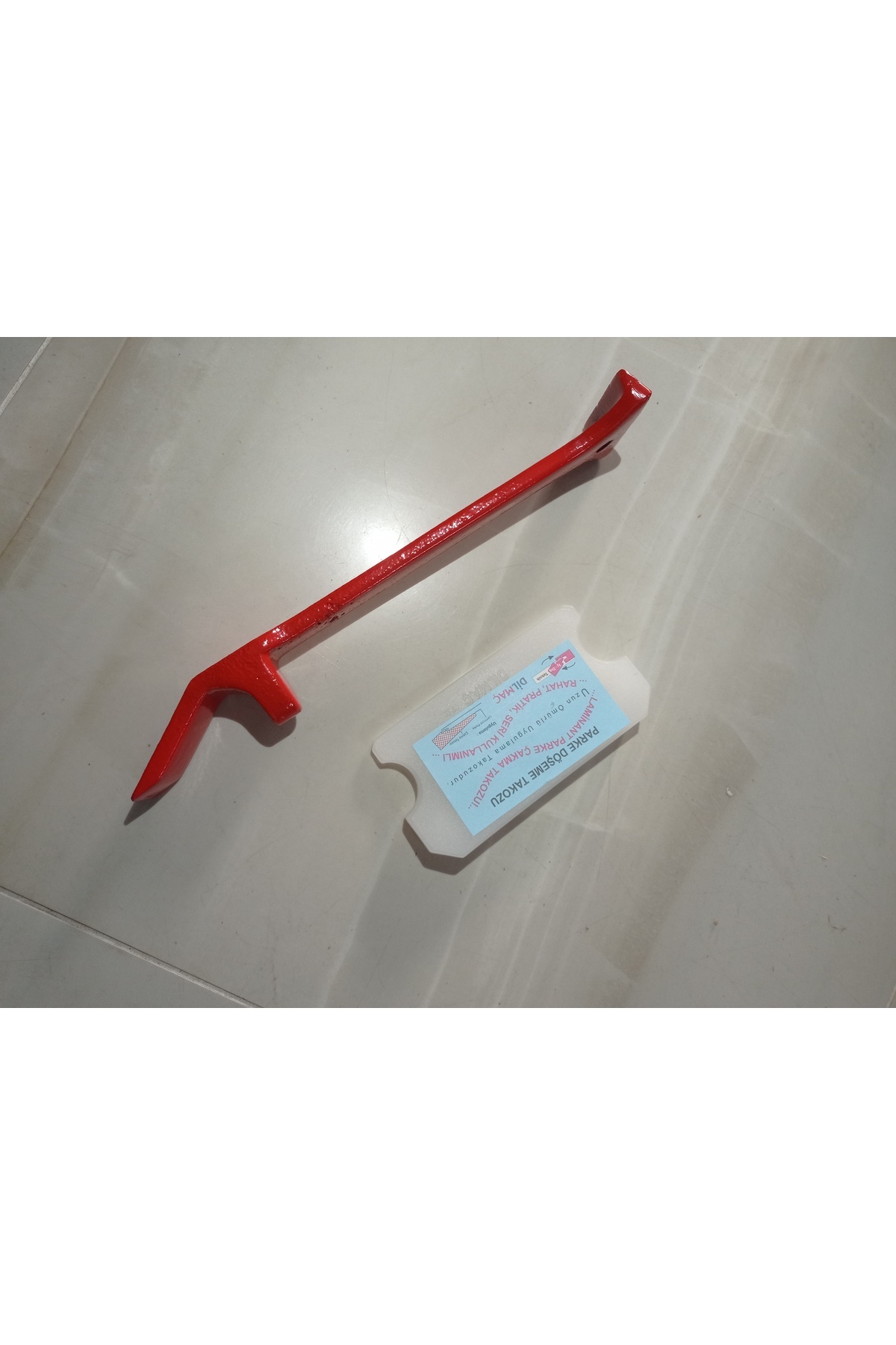 Emek Yapı Laminant Parke Usta Seti Mini Polyamid Döşeme Çakma Takozu Ve Çektirme Demiri 3cm*32cm