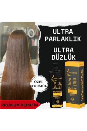 wallence Krem Keratin Ekstra Düzlük Parlaklık 1000ml hediyeli