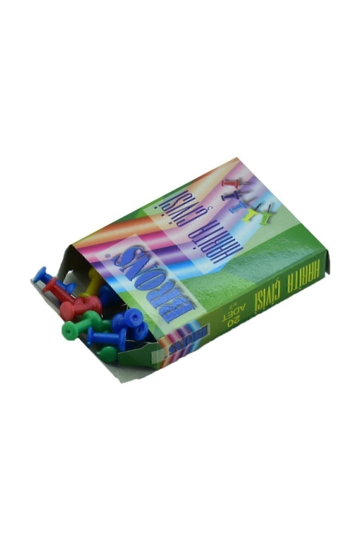 Brons Pachet De 15 Unghii Pentru Hartă - One Size