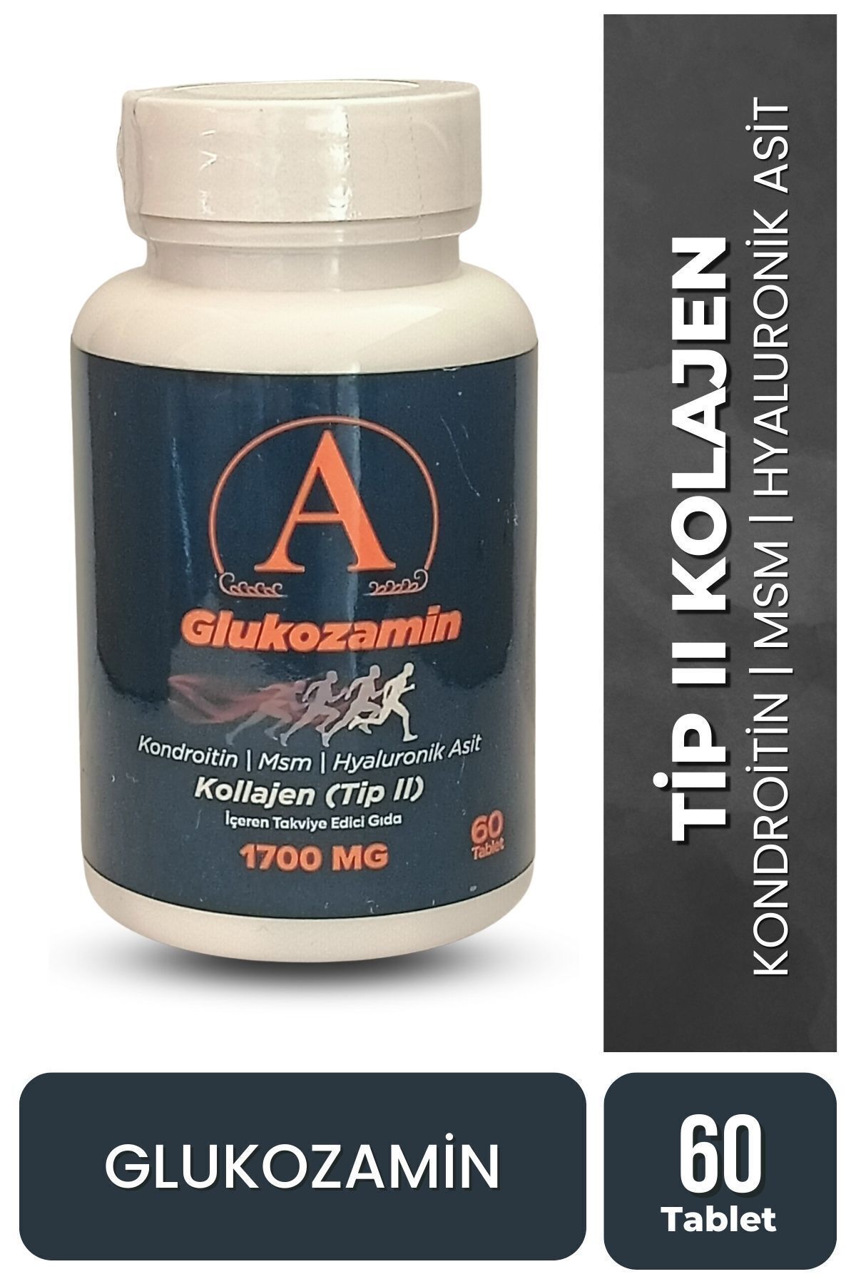 ayosnet Glukozamin Kolajen Kondroitin Msm Hyaluronik Asit 60 Tablet