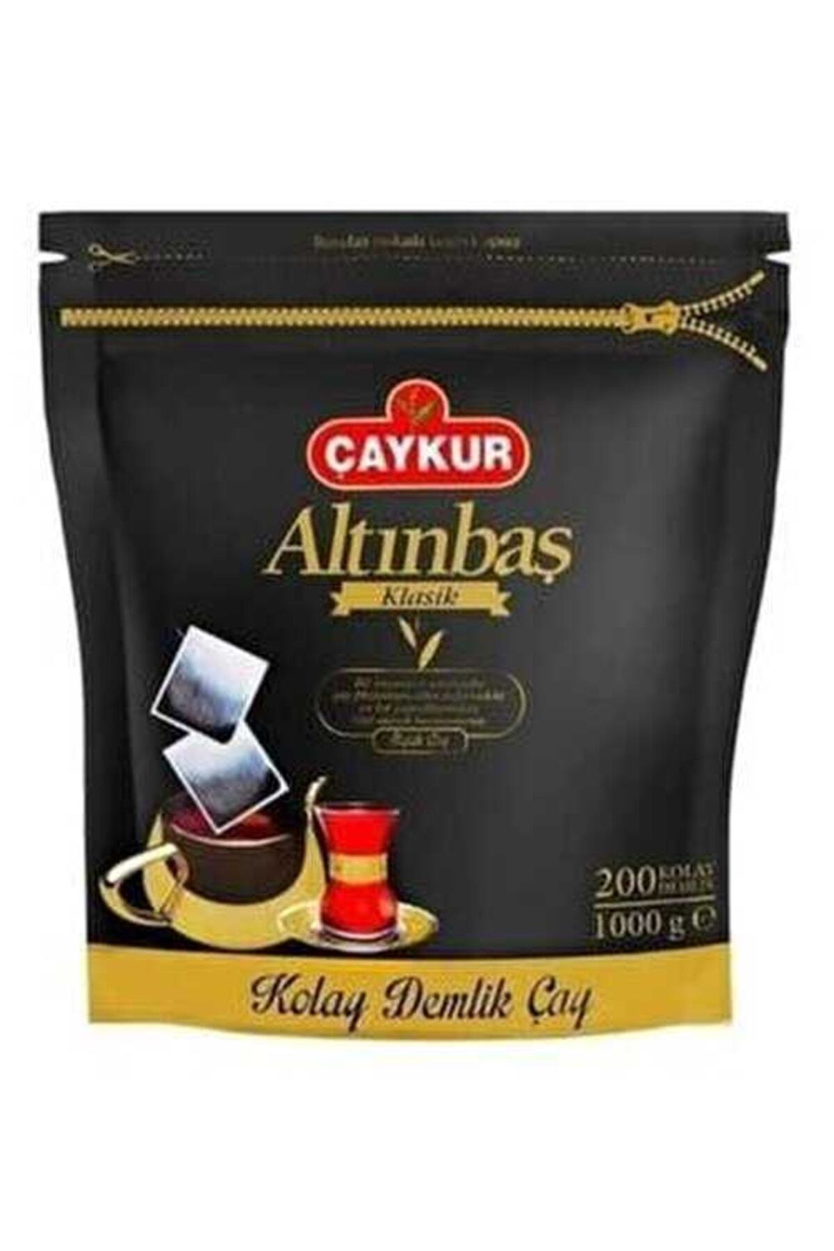 Çaykur Altınbaş Kolay Demlik Poşet Çay 1kg 200 Adet