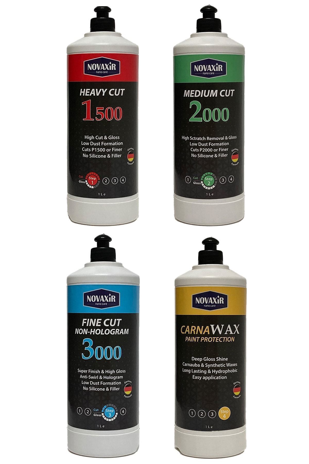 novaxir Medıum Cut 2000 Ara-kat Pasta, 1l, Silikon-dolgu Içermez