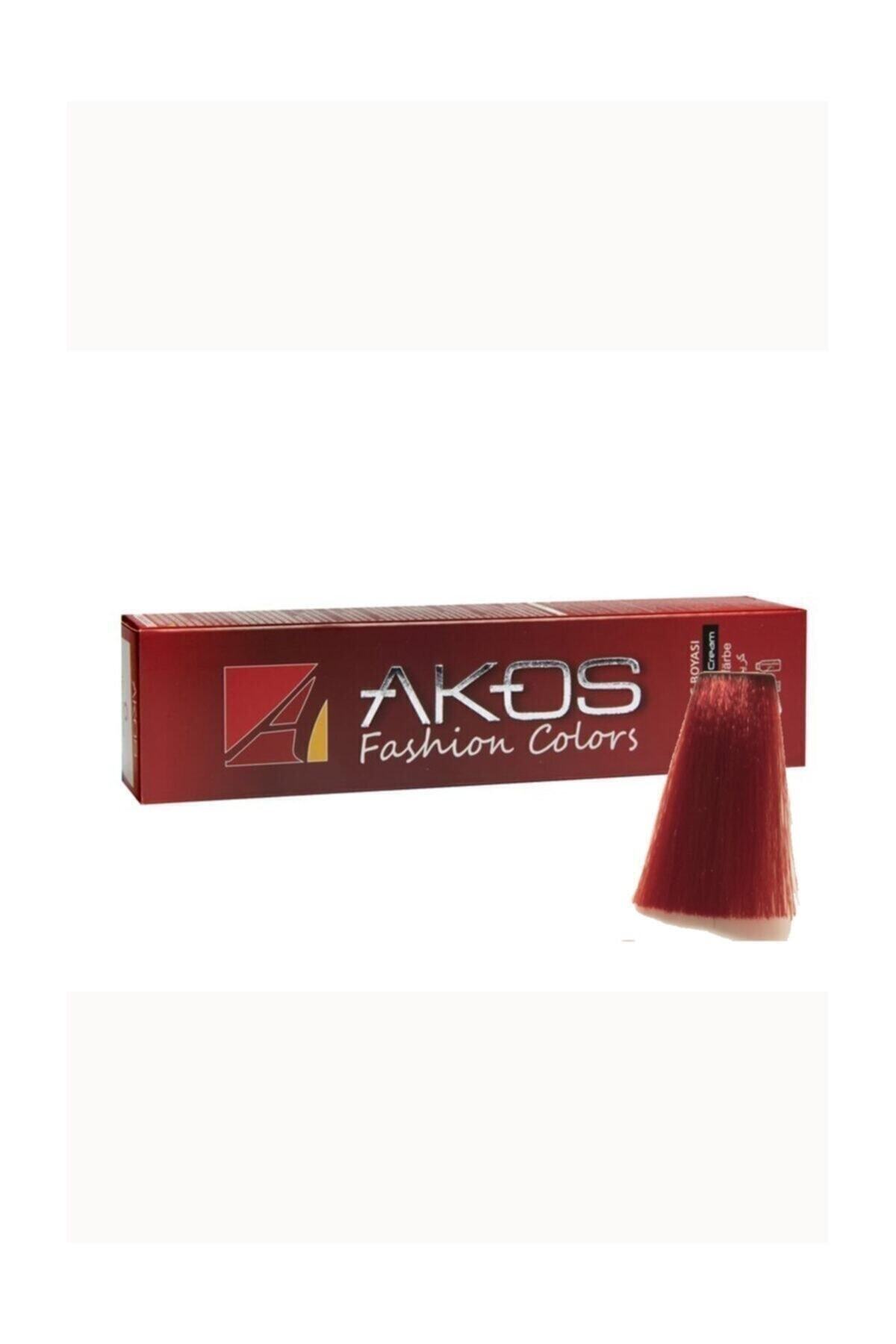 AKOS Saç Boyası Nar Çiçeği 60 gr Tüp Boya