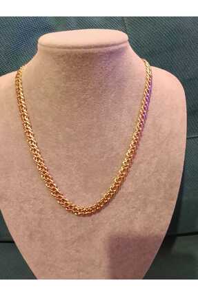Renna Accessories xuping altın kaplama  kalın gold çelik  kolye 55 cm