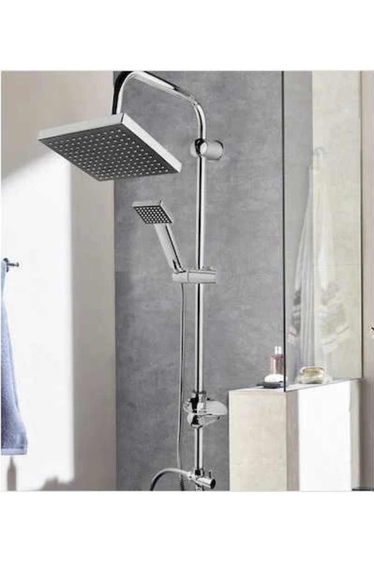 Light up-Rain Shower Robot - Overhead Shower Set, Shower Head System, with Sprinkler Function 3