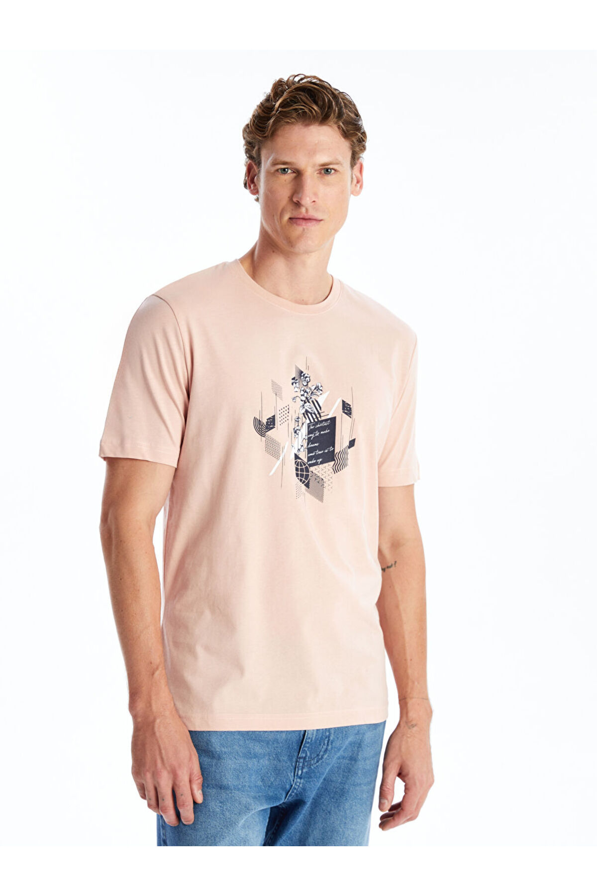 تیشرت ال سی وایکیکی W4JY31Z8